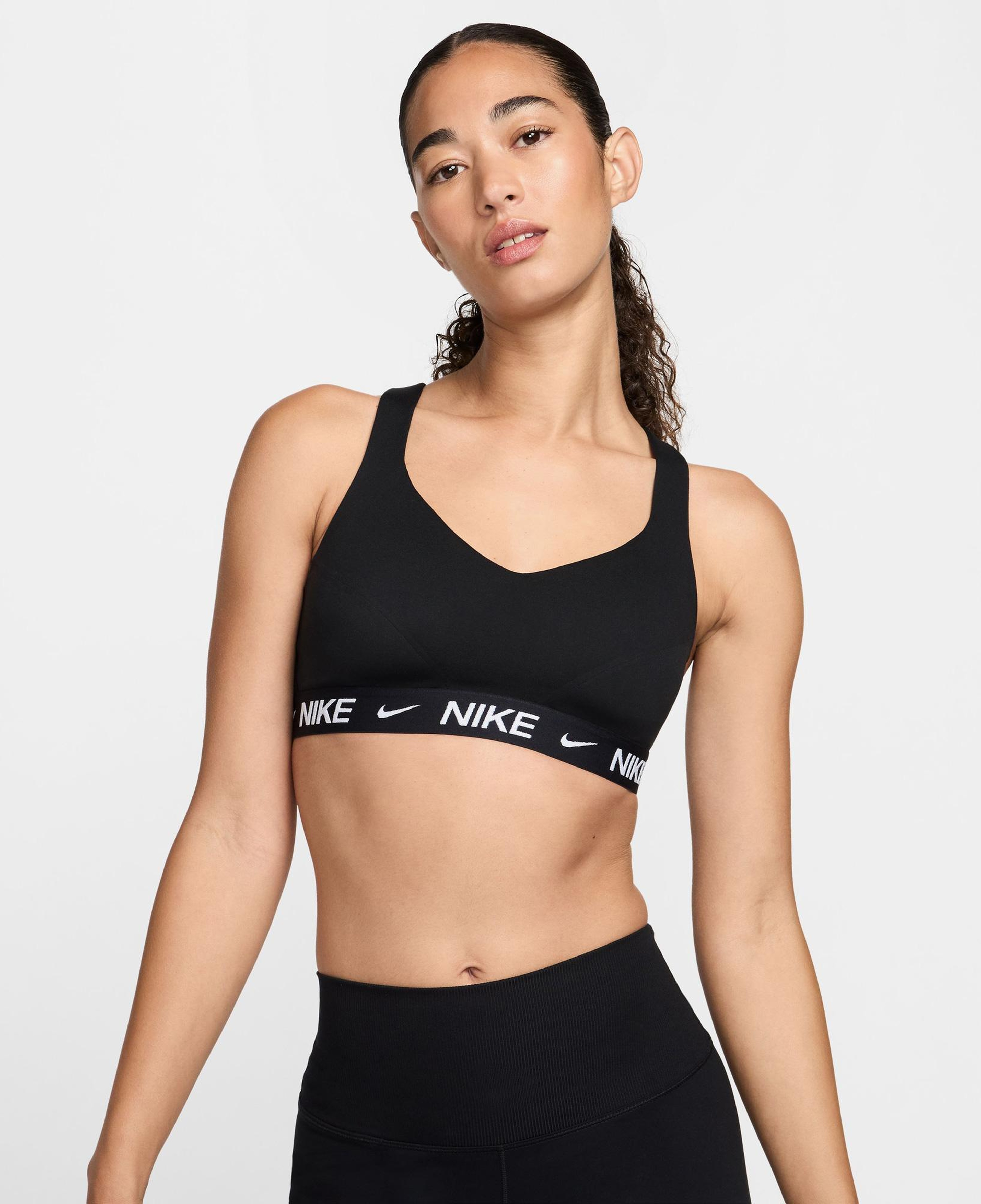 Nike Dri-Fit Indy Light Support Kadın Siyah Bra
