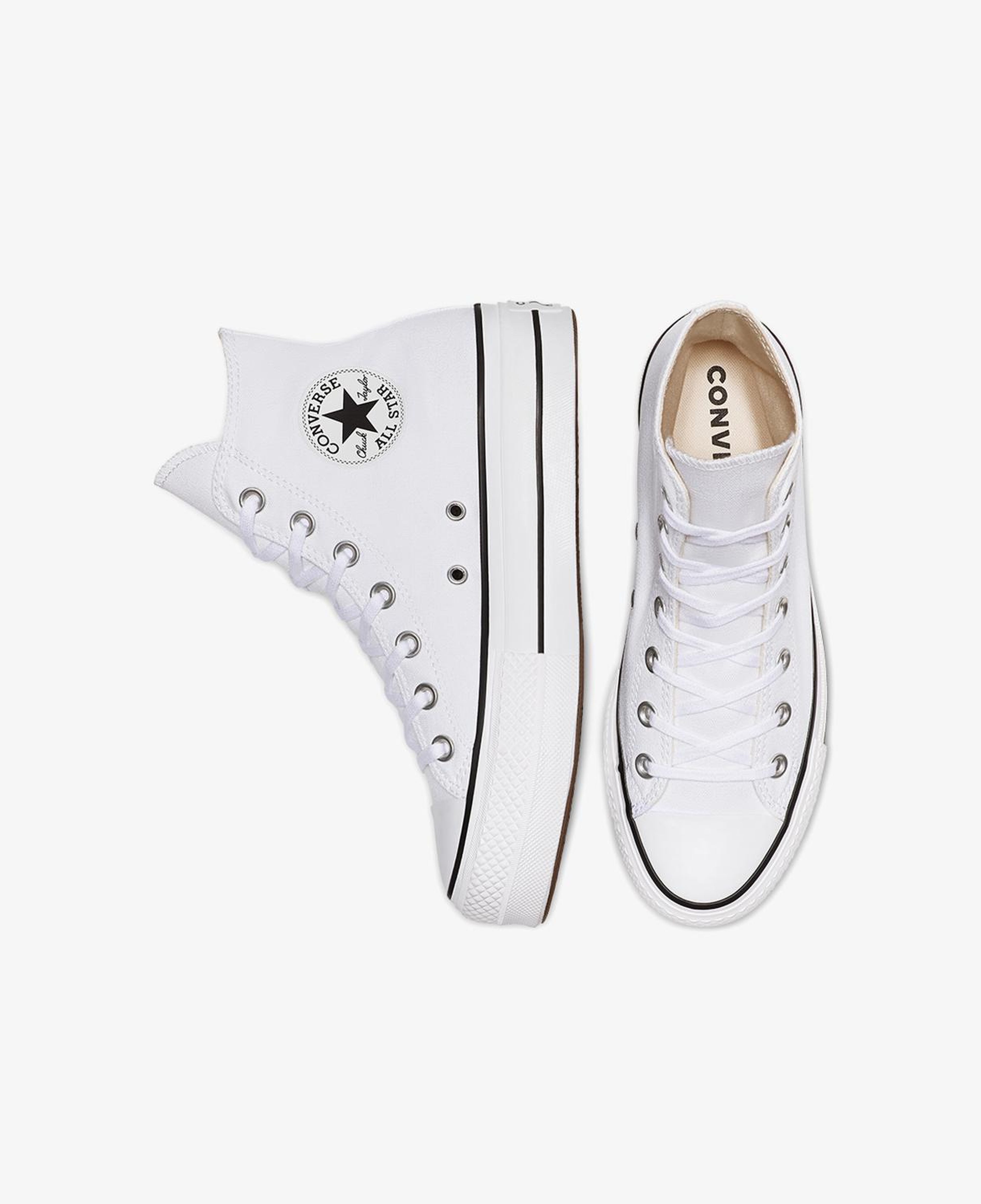 Converse Chuck Taylor All Star Lift Unisex Beyaz Platform Sneaker