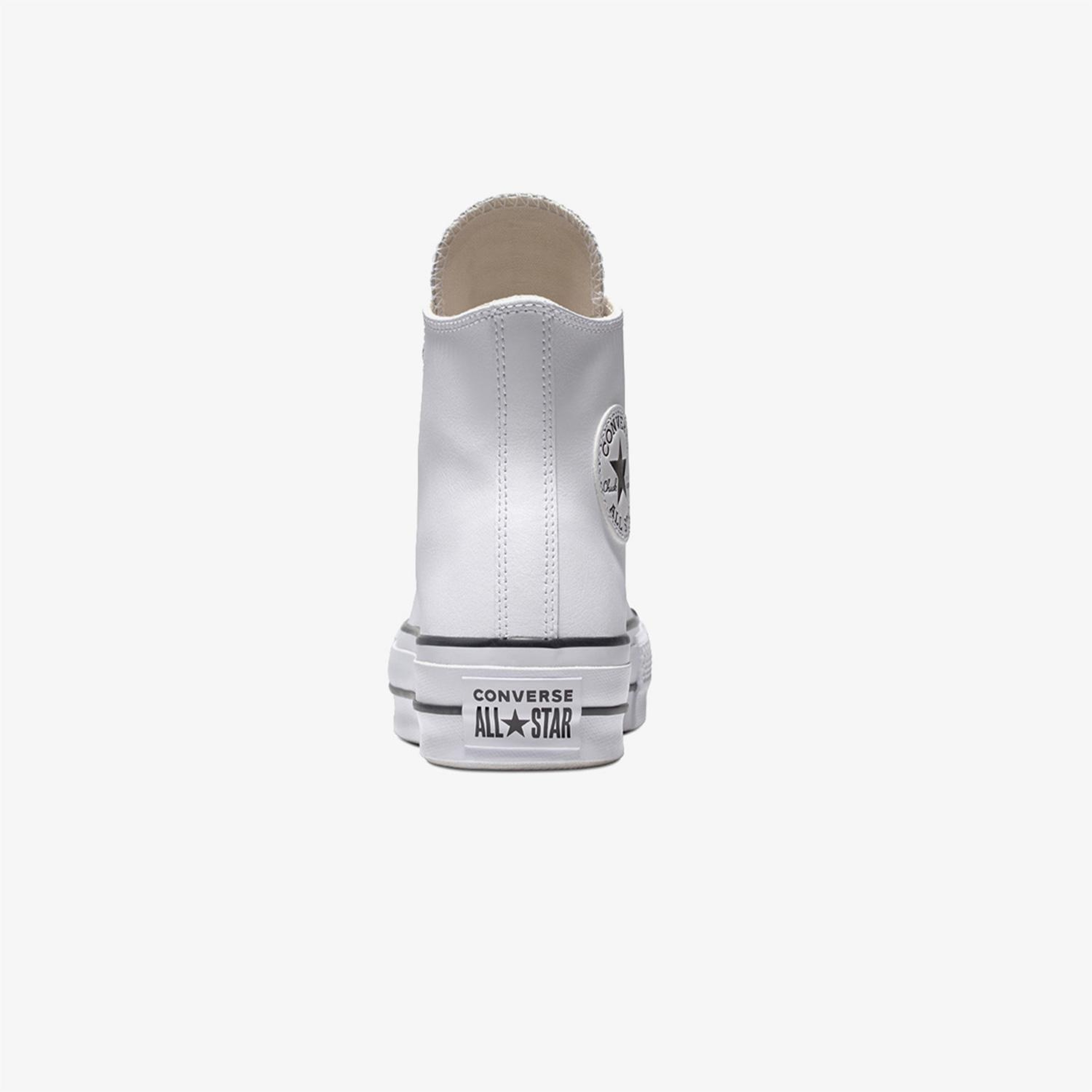 Converse Chuck Taylor All Star Lift Unisex Beyaz Deri Platform Sneaker