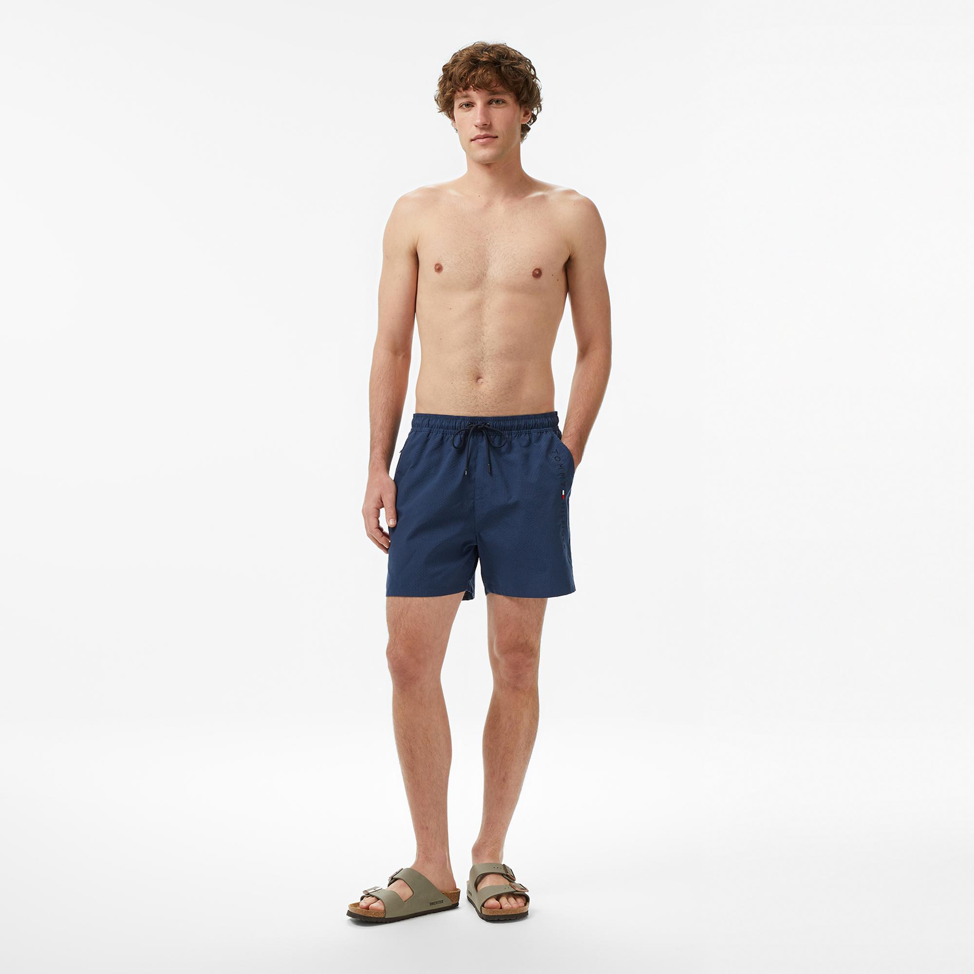 Tommy Hilfiger Original Erkek Lacivert Deniz Şortu