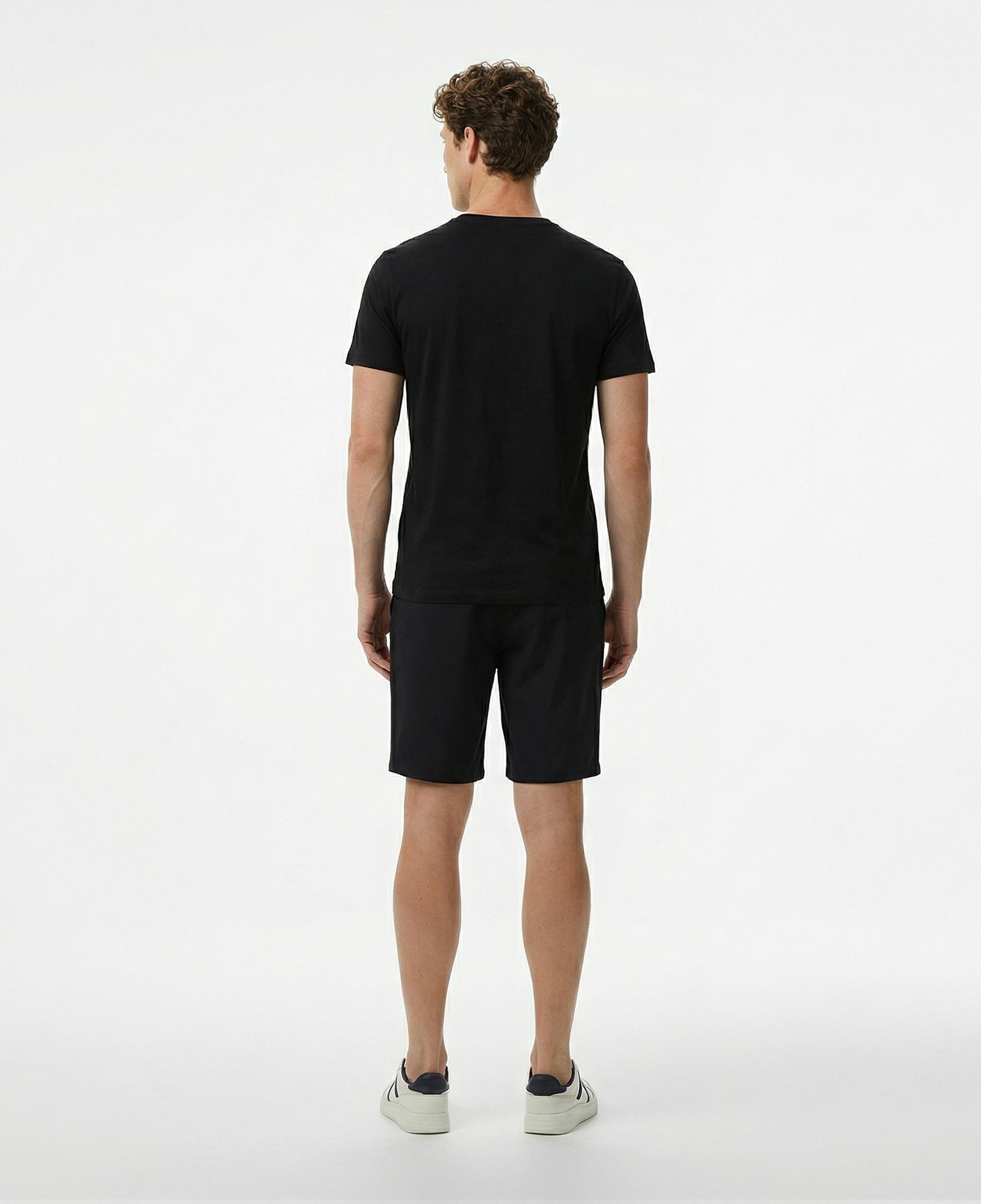 Nautica Erkek Siyah Bermuda