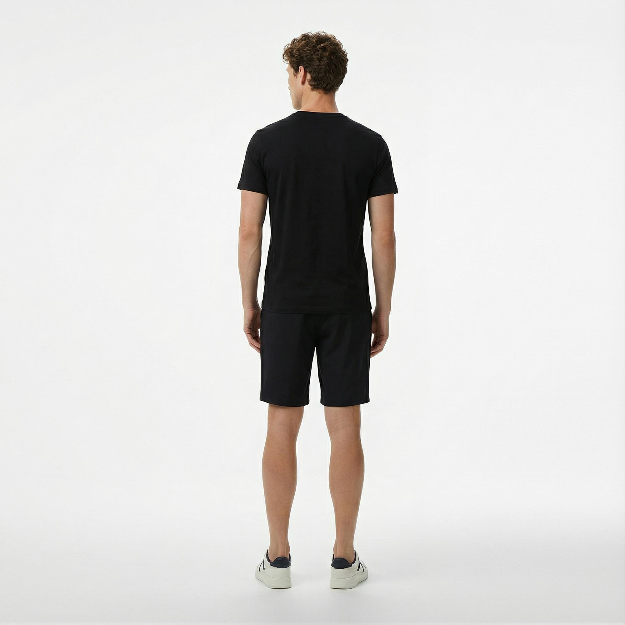 Nautica Erkek Siyah Bermuda