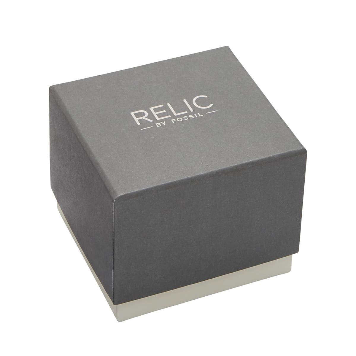 RELIC RL-ZR97000 Pırlantalı Erkek Kol Saati ve Bileklik Seti