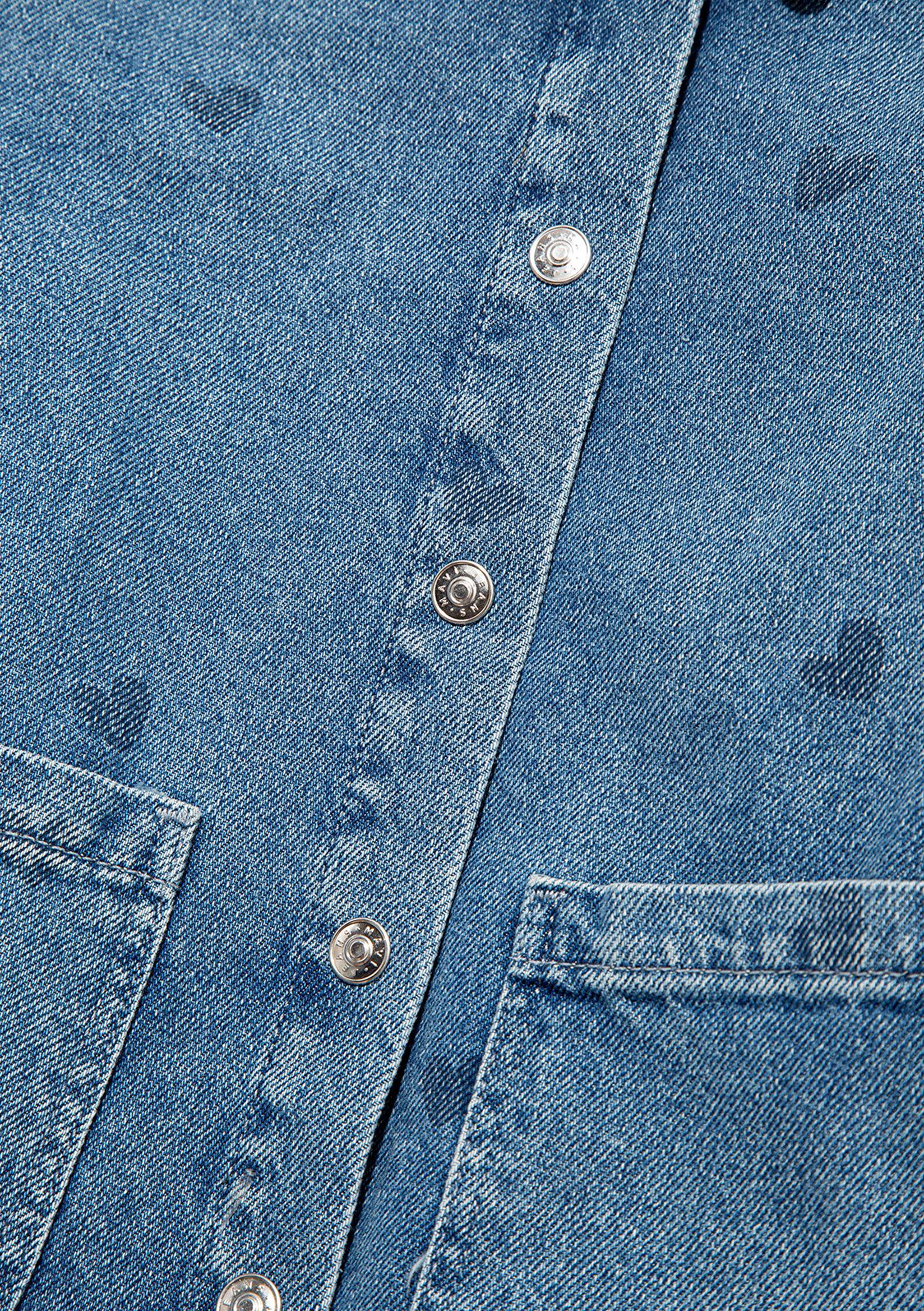 Mavi Lullu Açık Mavi Jean Gömlek Regular Fit / Normal Kesim 7210002-90880