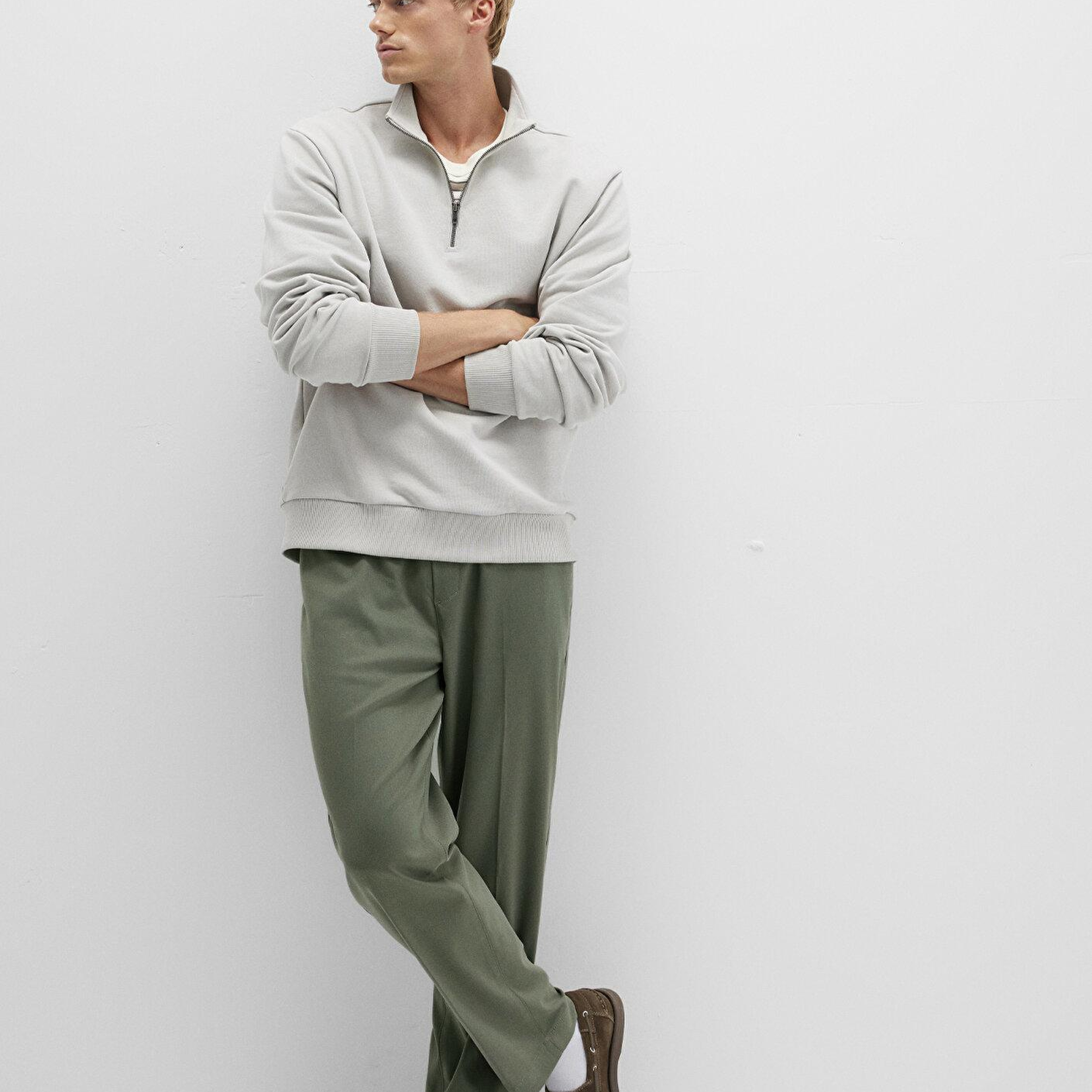 Mavi Yeşil Pantolon 0010480-85485