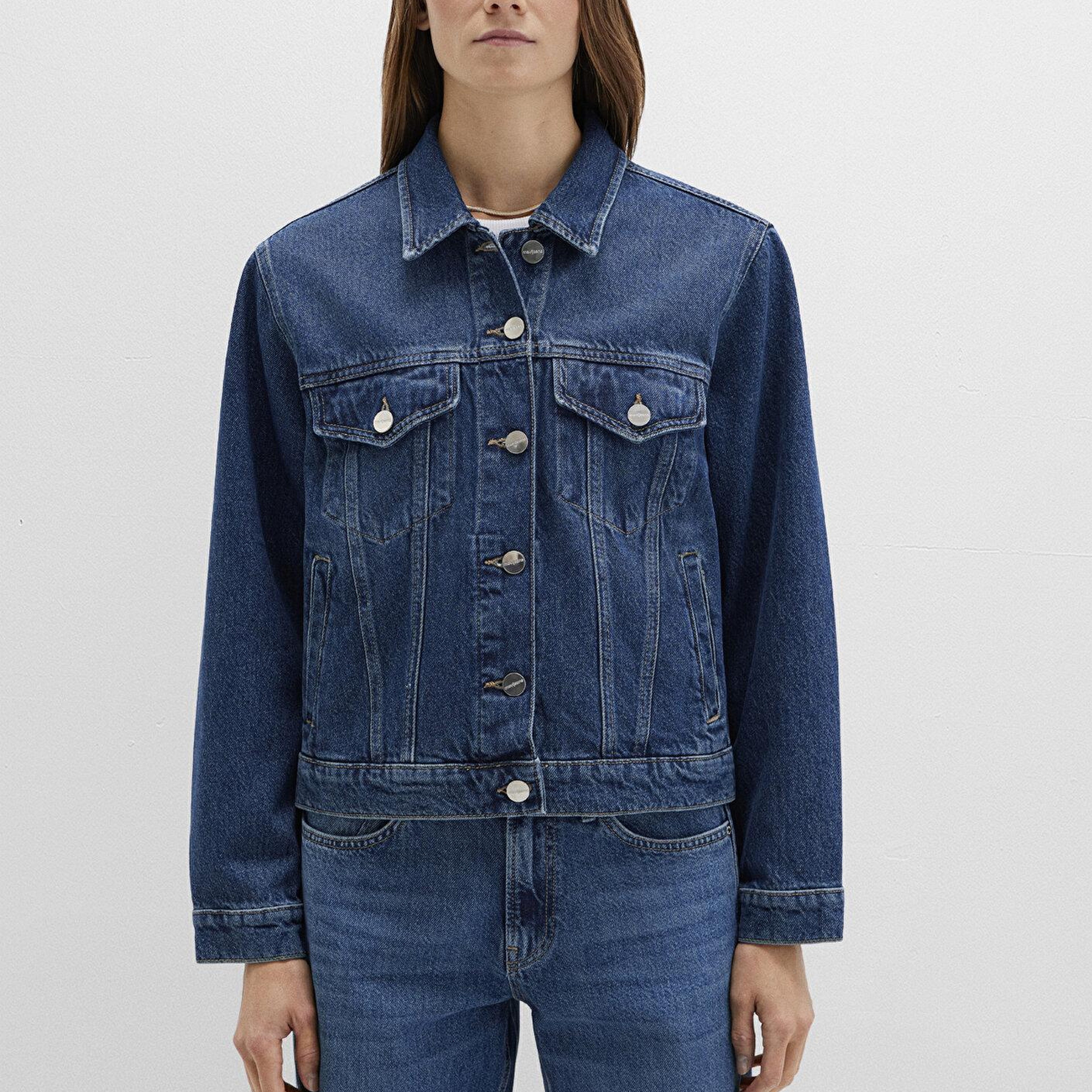 Mavi Ruby Iconic Koyu Mavi Jean Ceket 1110505-90542