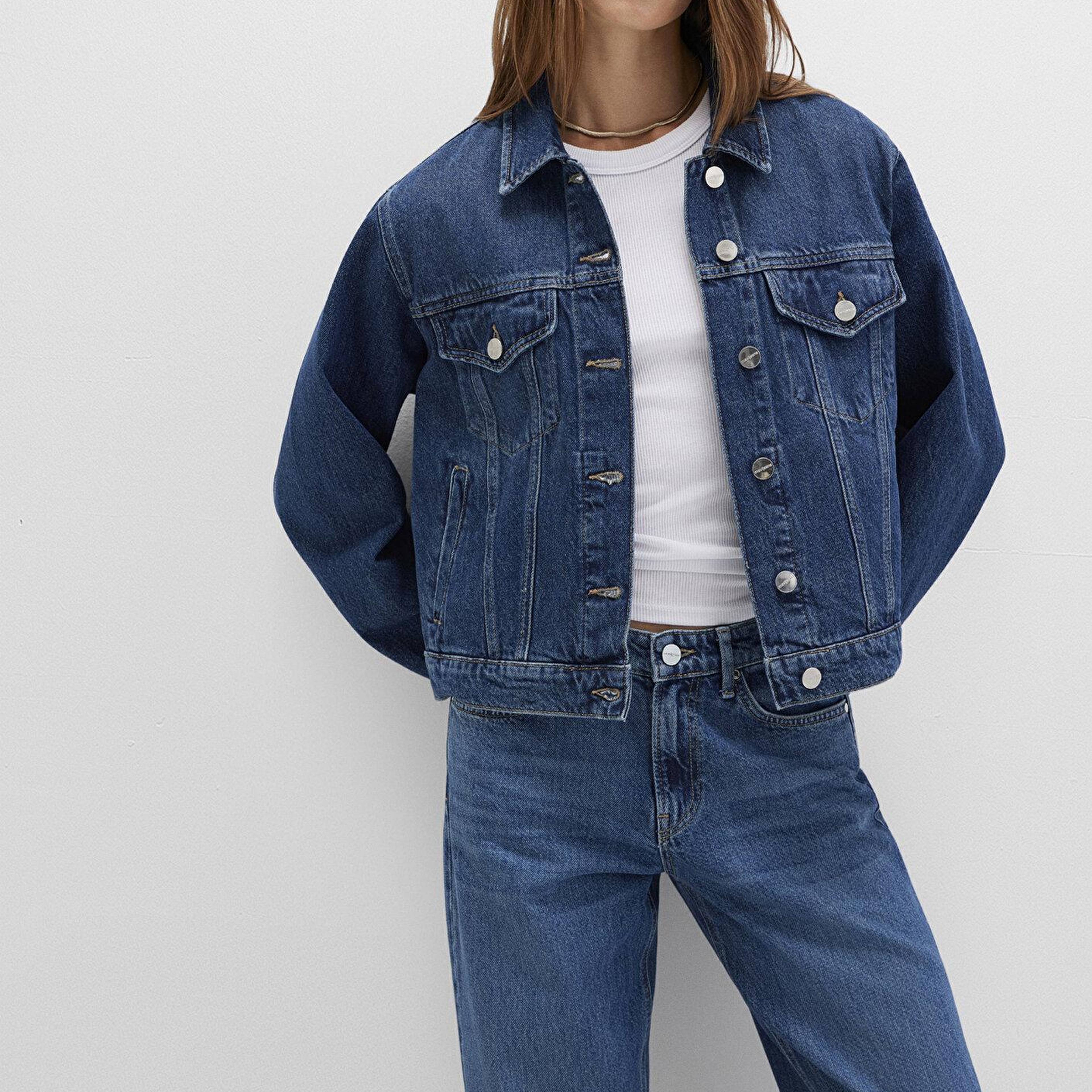 Mavi Ruby Iconic Koyu Mavi Jean Ceket 1110505-90542