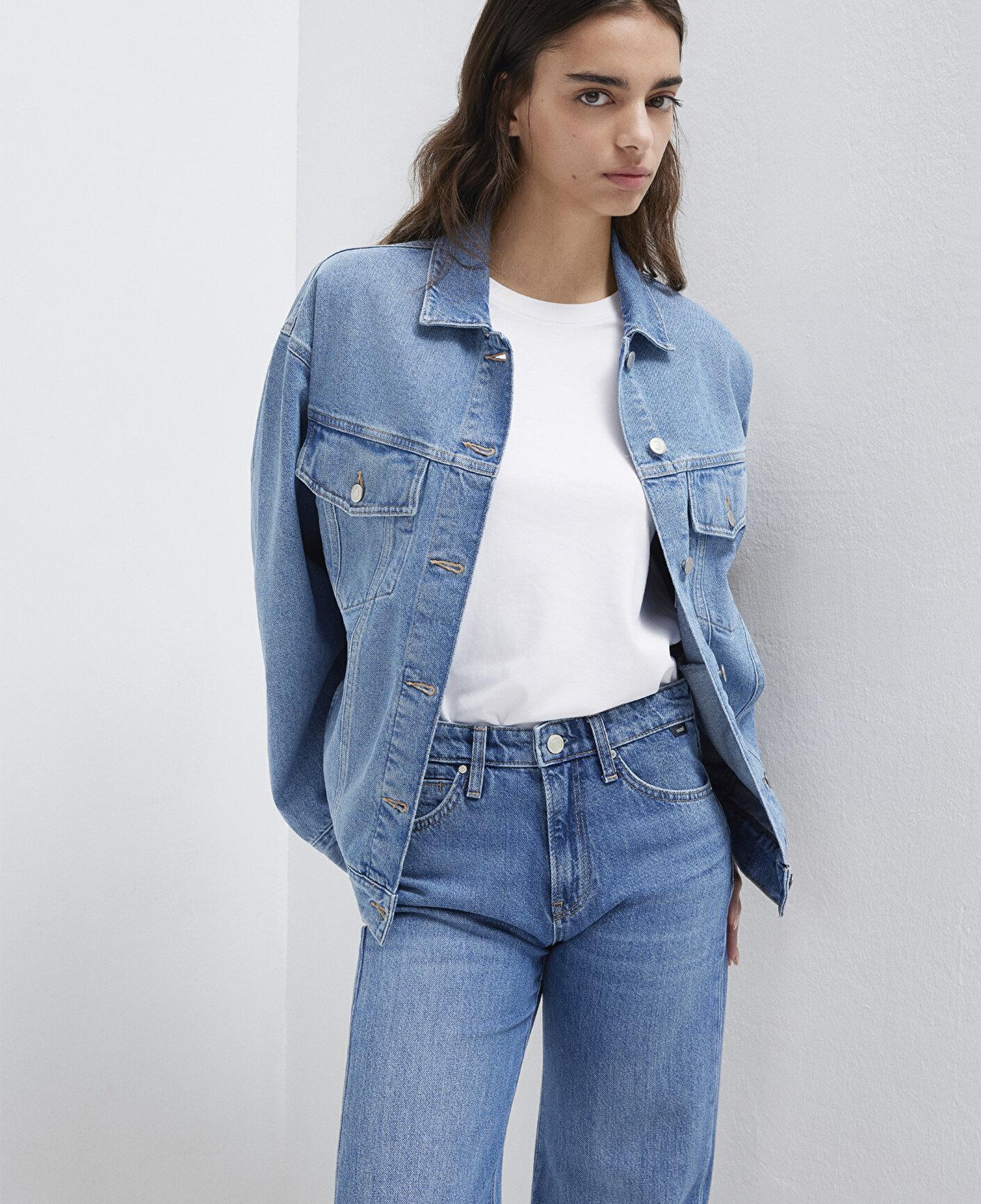 Mavi Luna 90lar Indigo Mavisi Jean Ceket 1110177-90545