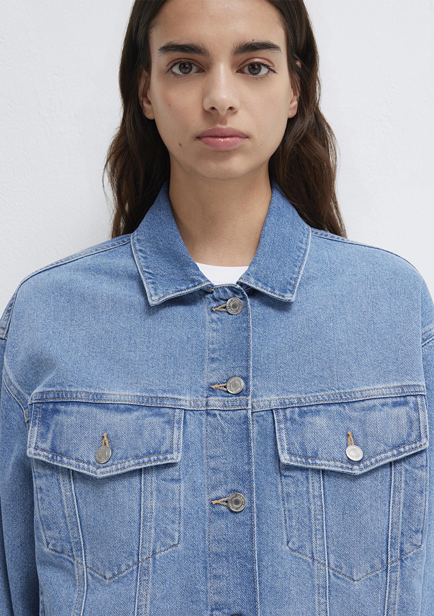 Mavi Luna 90lar Indigo Mavisi Jean Ceket 1110177-90545