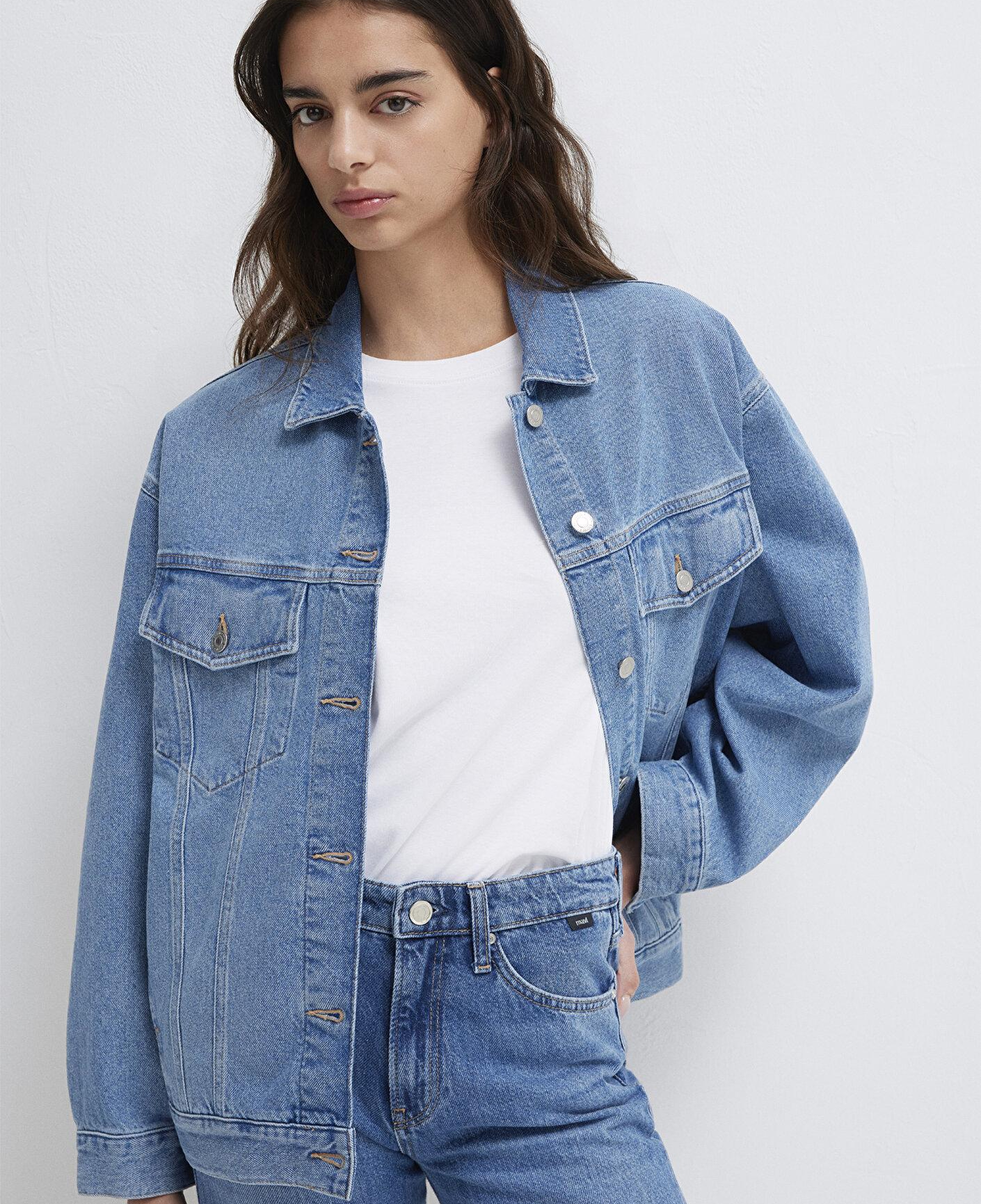 Mavi Luna 90lar Indigo Mavisi Jean Ceket 1110177-90545