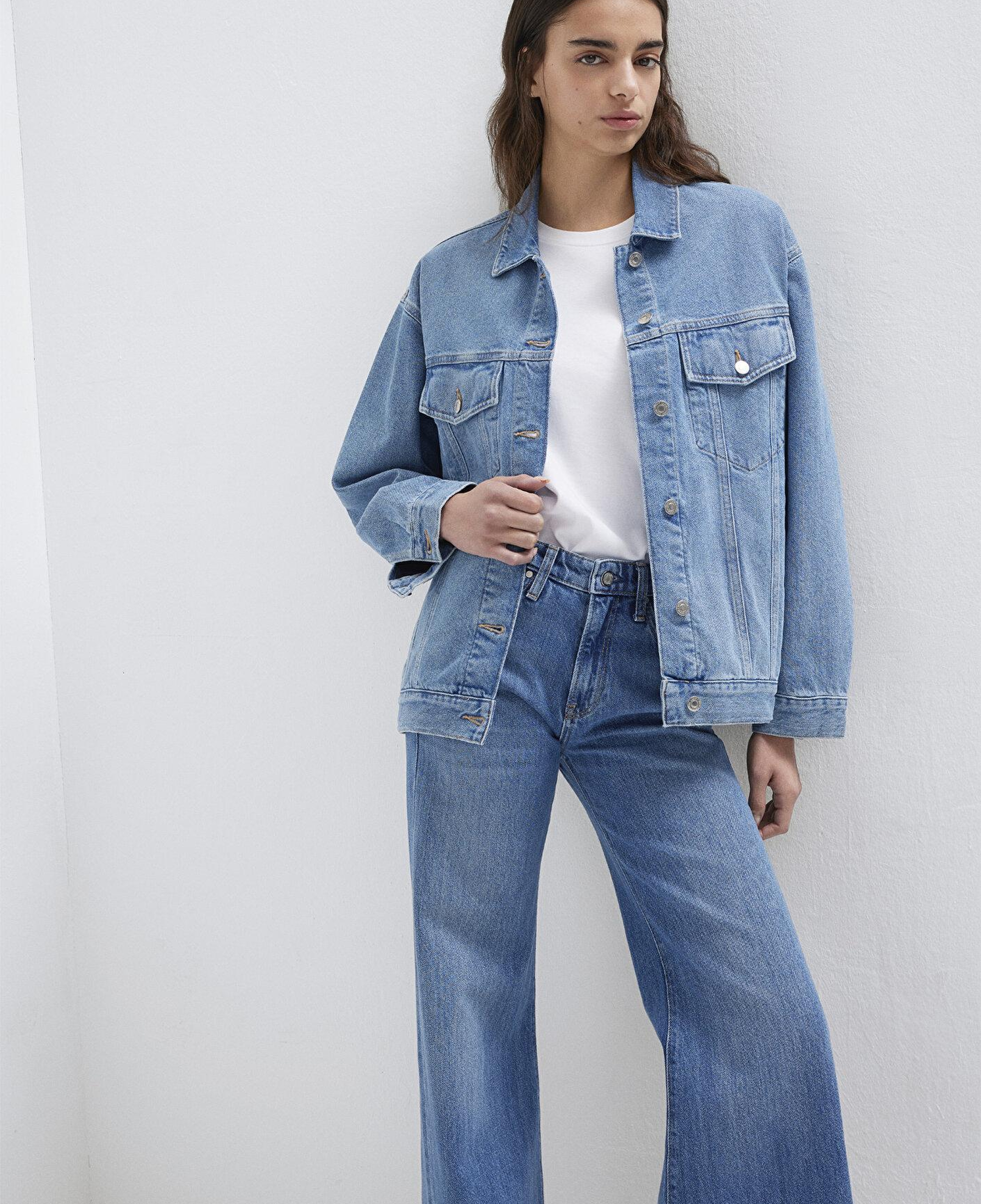 Mavi Luna 90lar Indigo Mavisi Jean Ceket 1110177-90545