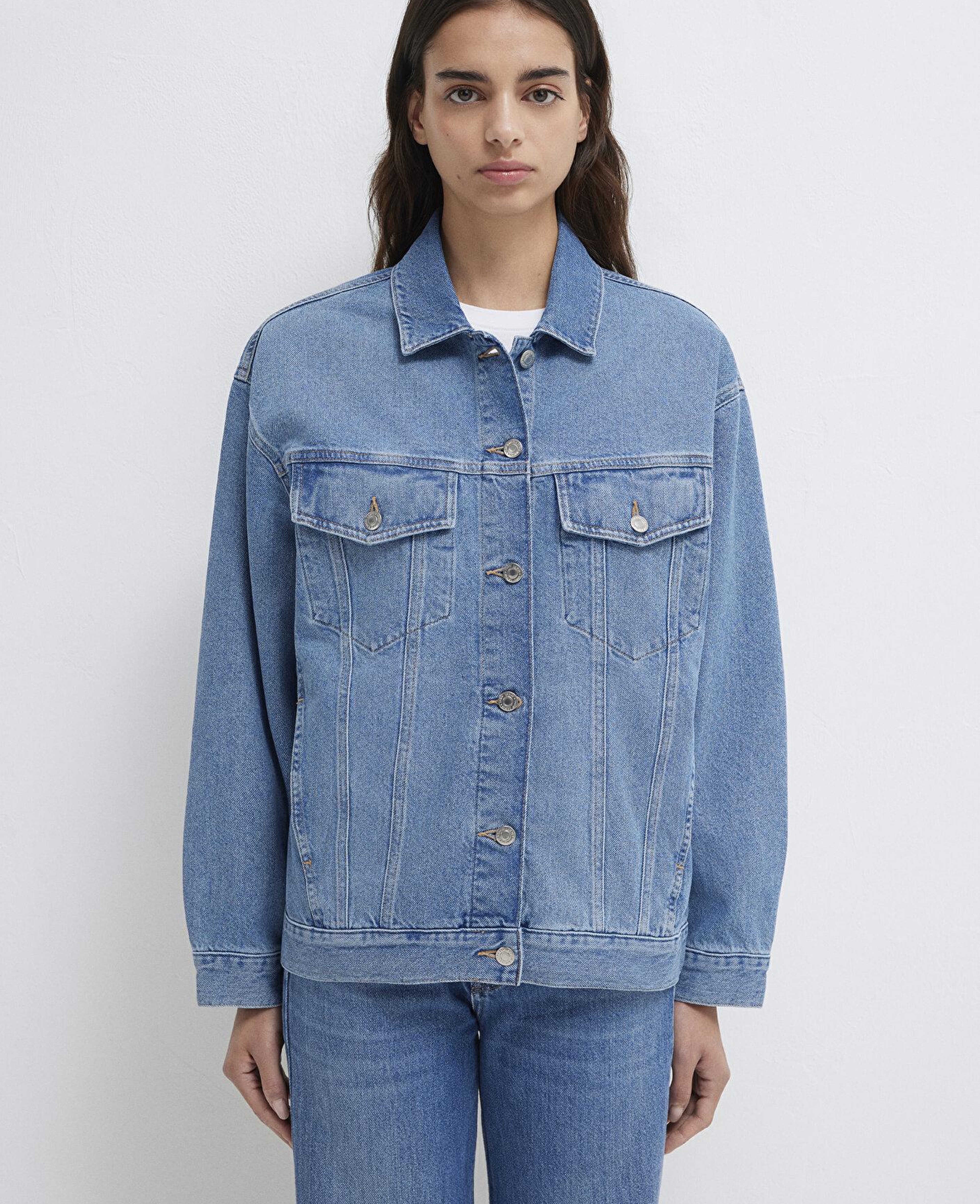 Mavi Luna 90lar Indigo Mavisi Jean Ceket 1110177-90545