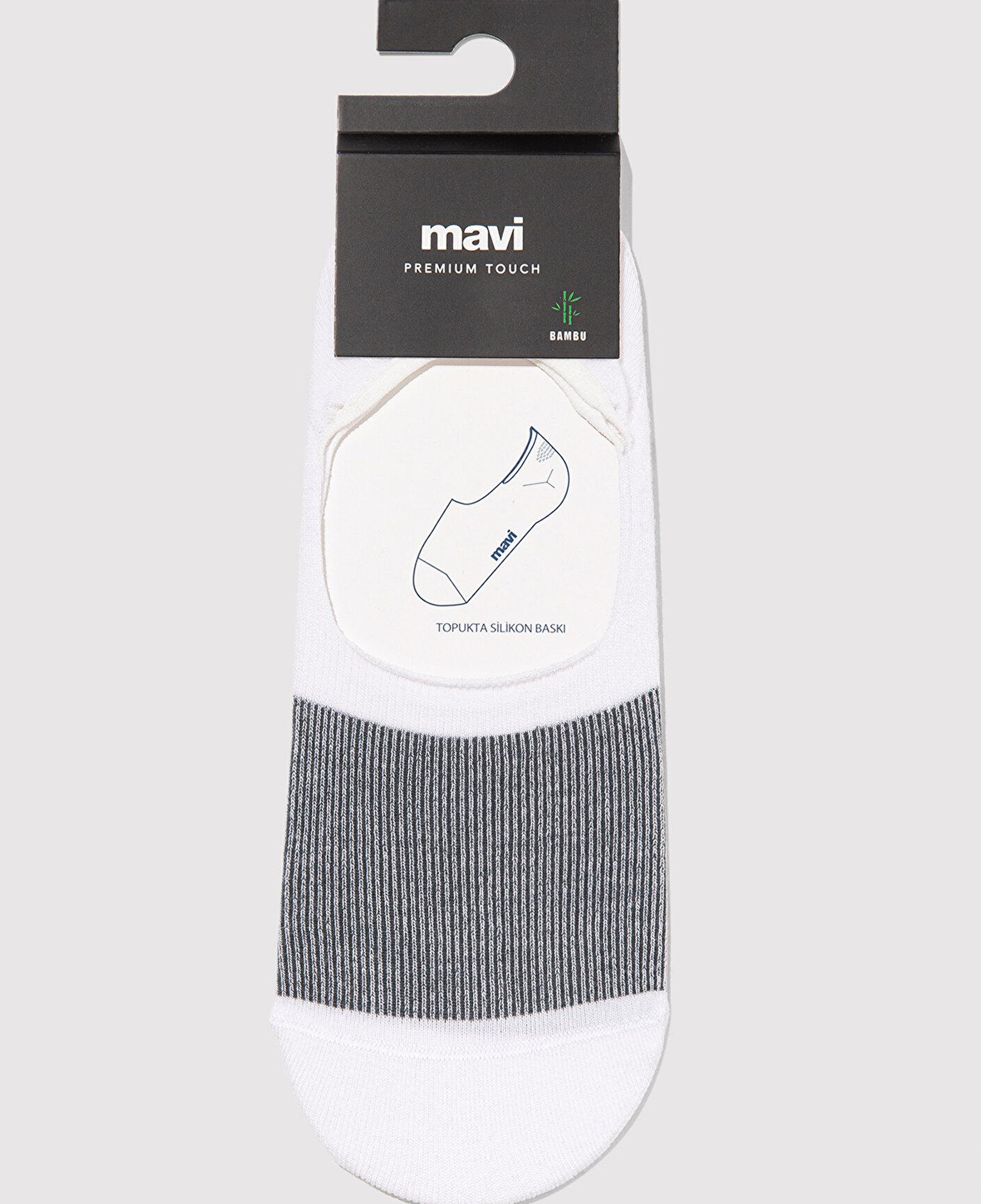 Mavi Beyaz Babet Çorap 0911399-620