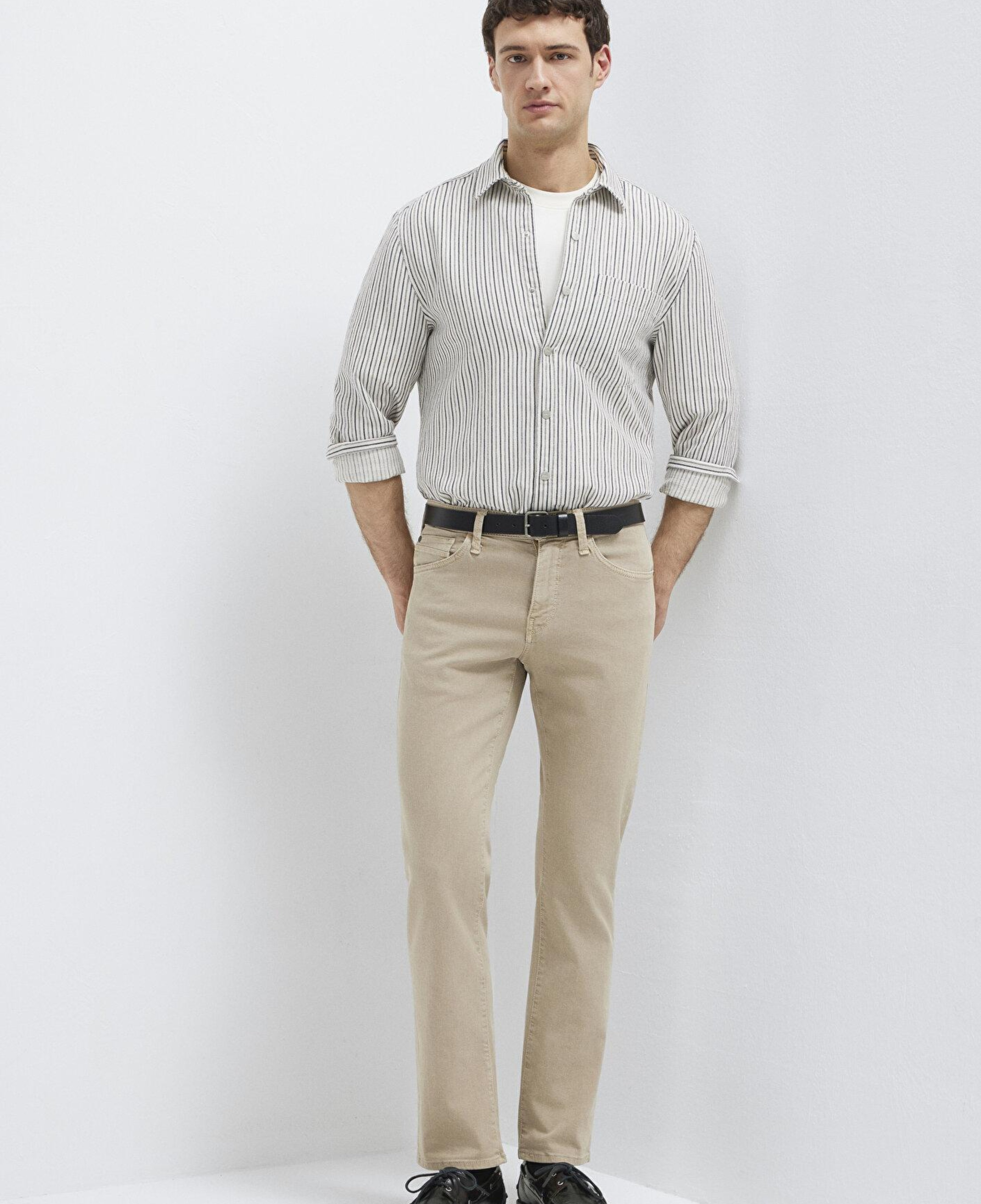 Mavi Martin Bej Comfort Gabardin Pantolon 0037886566