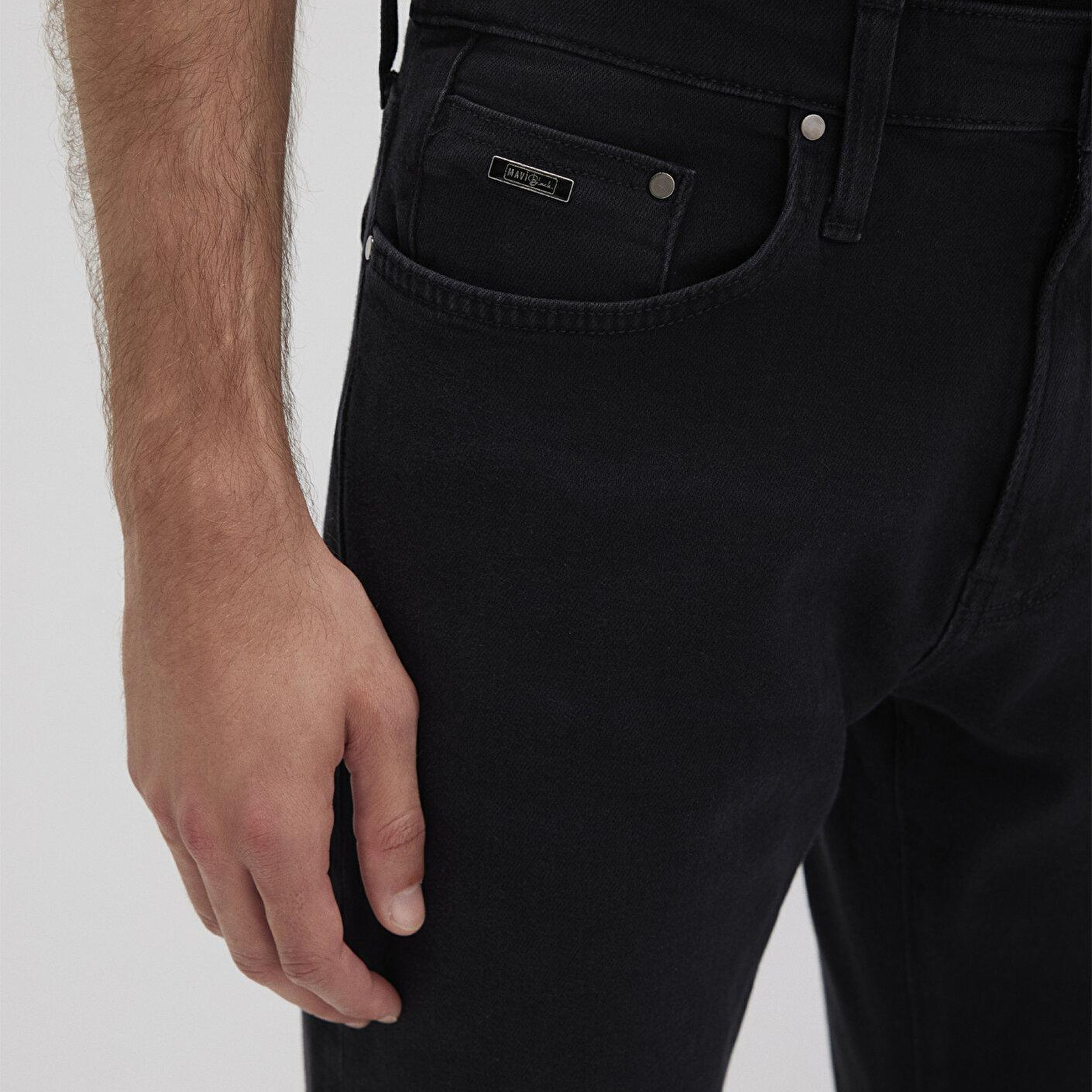 Mavi Marcus Lux Black Koyu Antrasit Smoke Jean Pantolon 0035190822