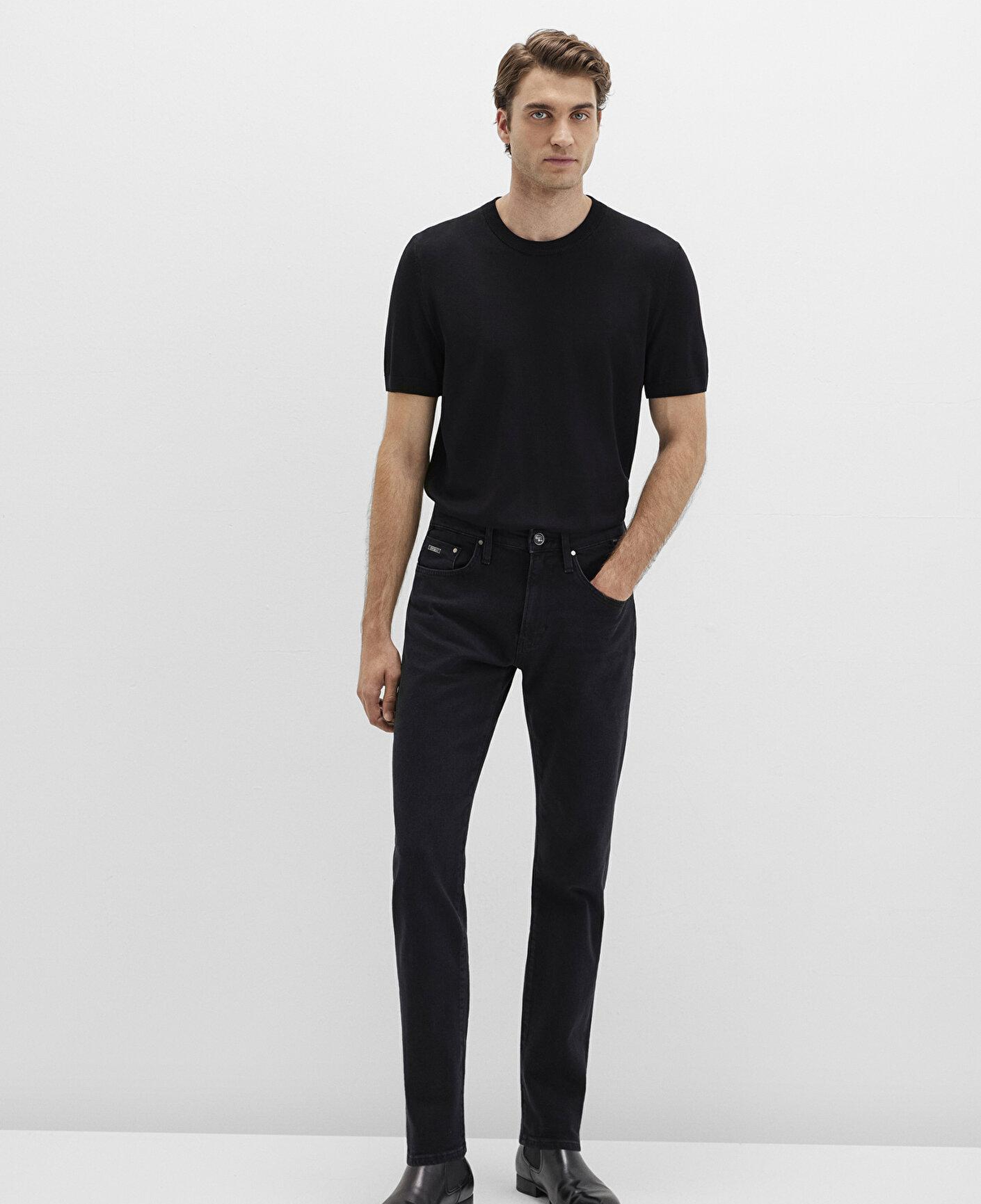 Mavi Marcus Lux Black Koyu Antrasit Smoke Jean Pantolon 0035190822