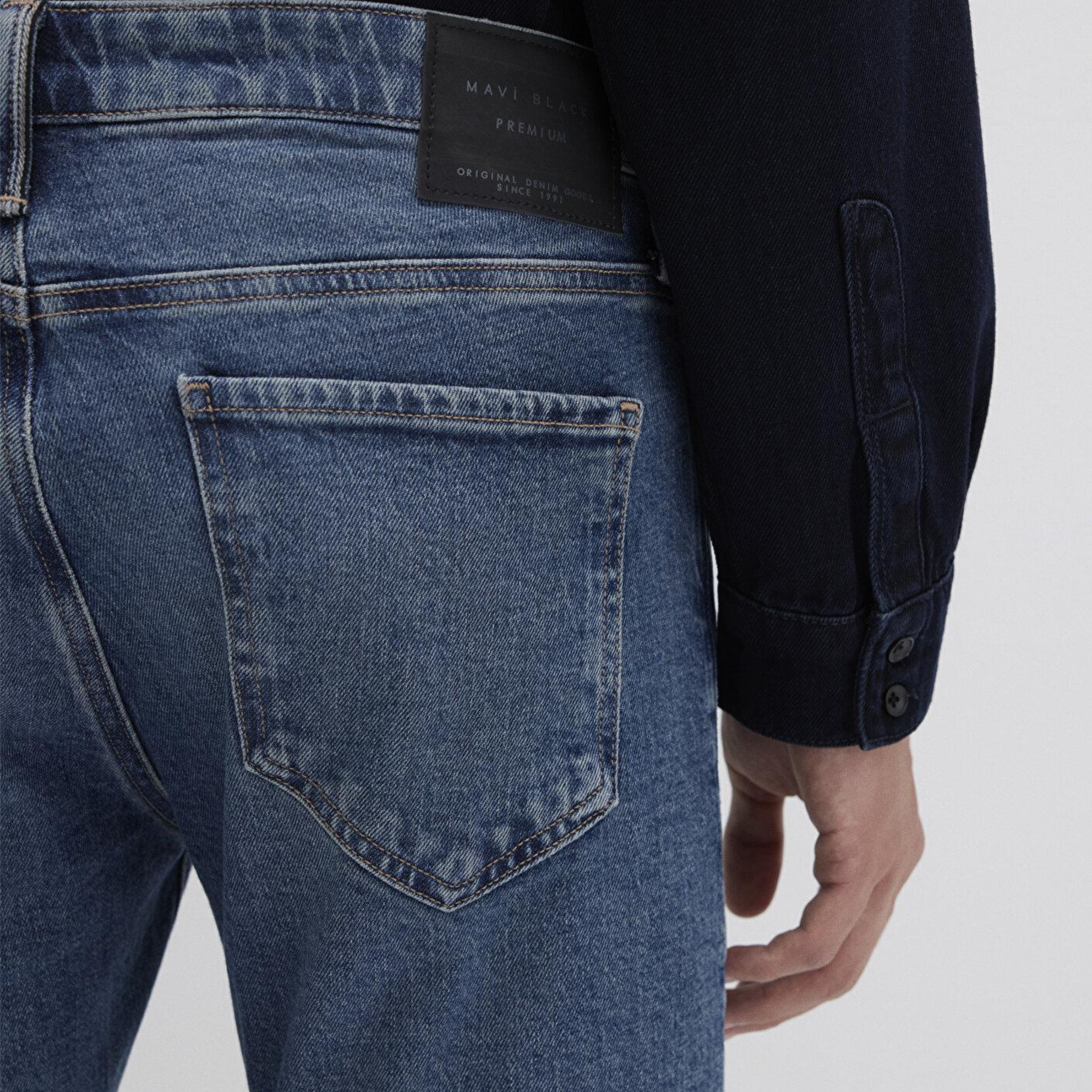 Mavi Kvnç Mavi Black Puslu Mavi Jean Pantolon 001070-90983