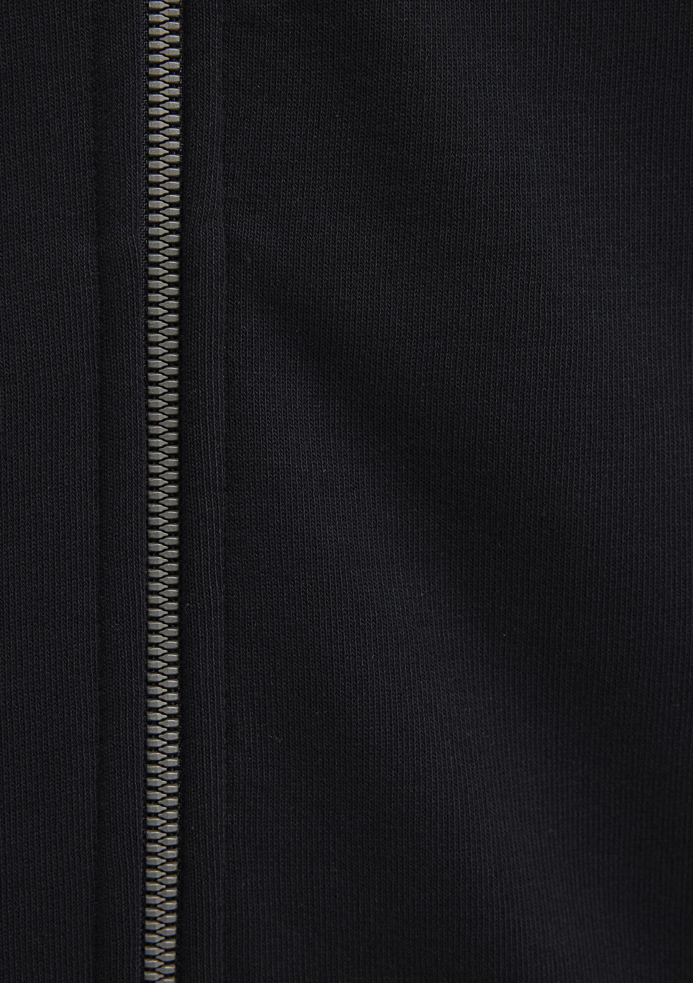 Mavi Kapüşonlu Fermuarlı Siyah Sweatshirt 0S10423-900