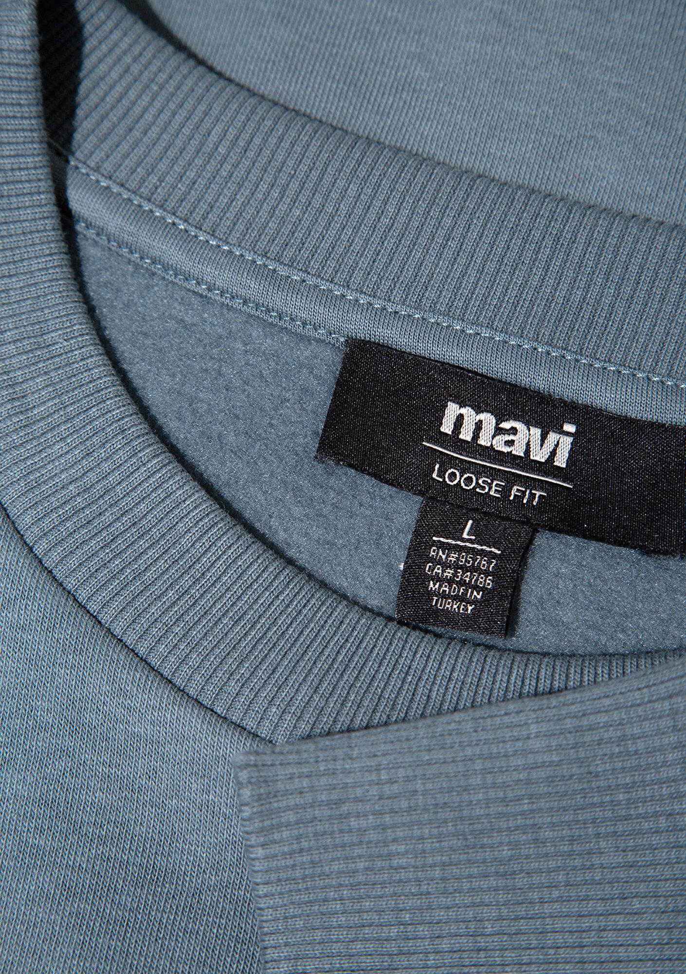 Mavi Bisiklet Yaka Mavi Basic Sweatshirt 0S10276-80889
