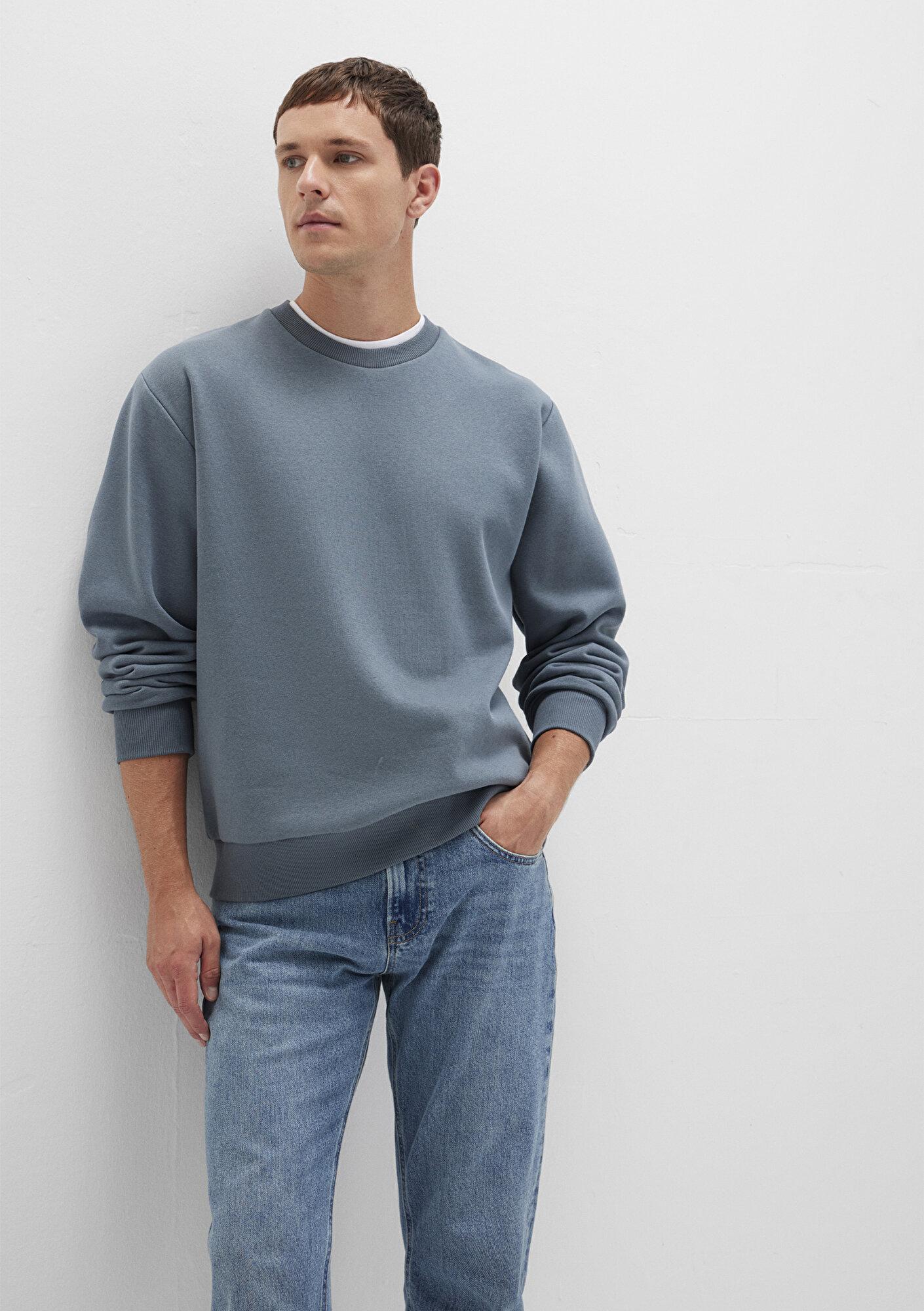 Mavi Bisiklet Yaka Mavi Basic Sweatshirt 0S10276-80889