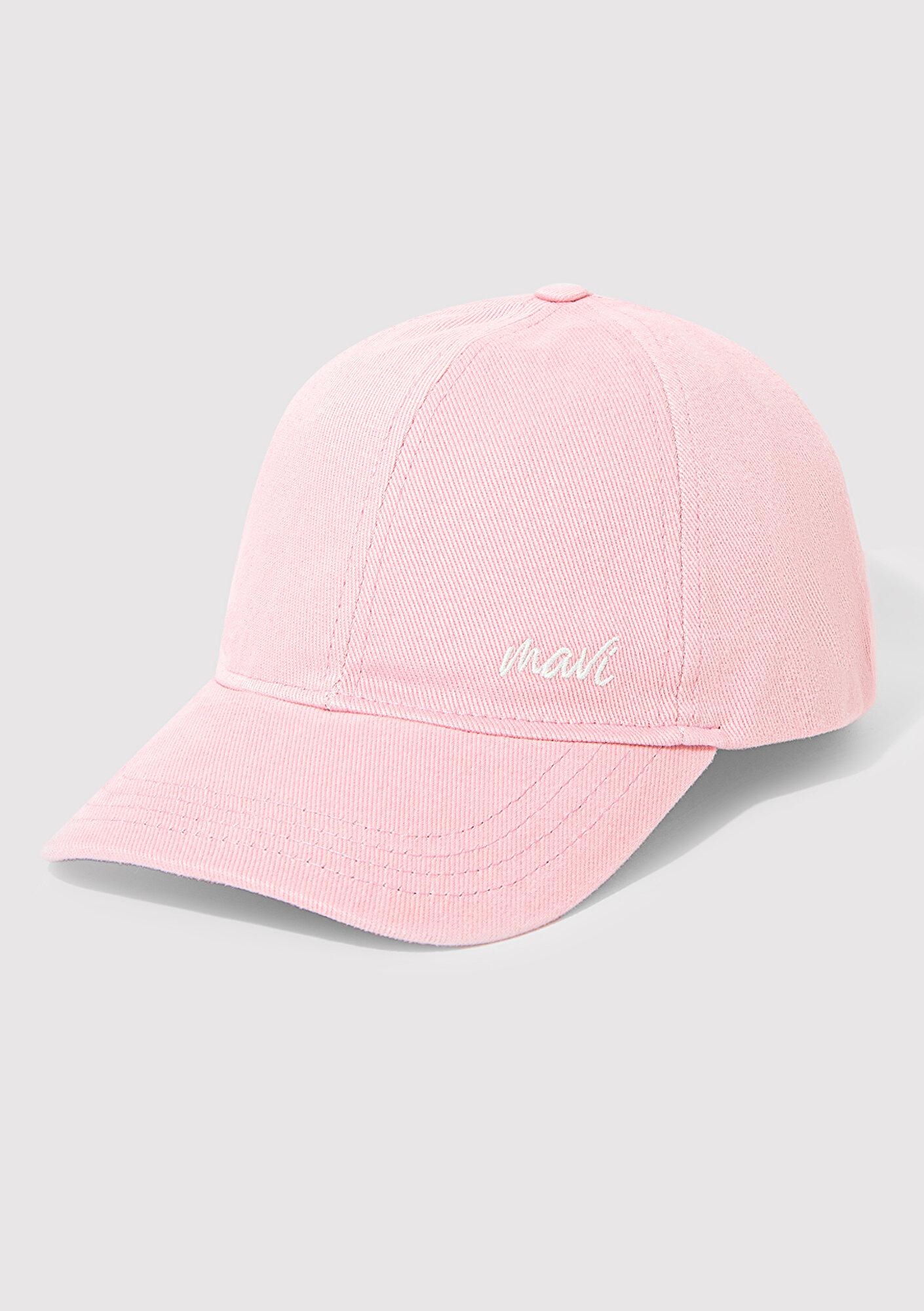 Mavi Mavi Logo Detaylı Pembe Şapka 1913306-83868