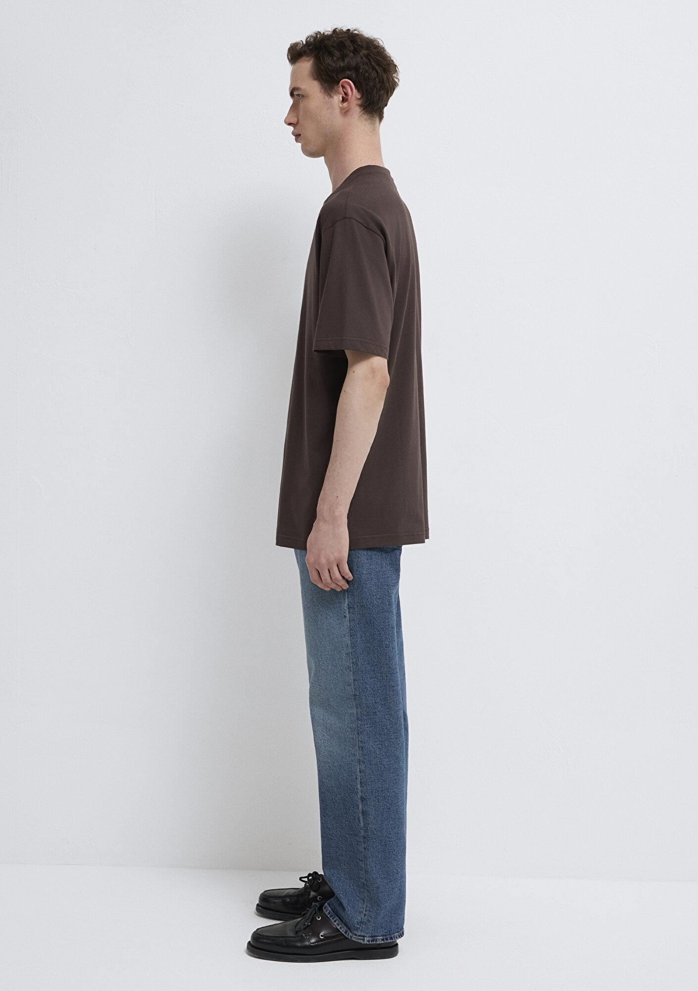 Mavi 2li Erkek Basic Tişört Loose Fit / Bol Rahat Kesim 0612317-70251