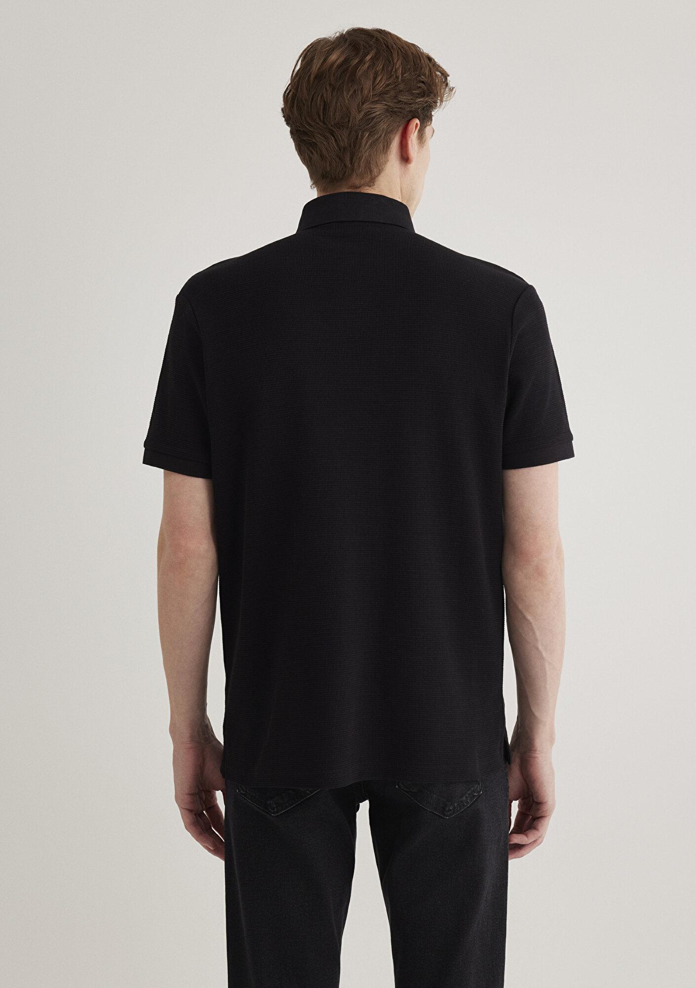 Mavi Siyah Polo Tişört Slim Fit / Dar Kesim 0612521-900