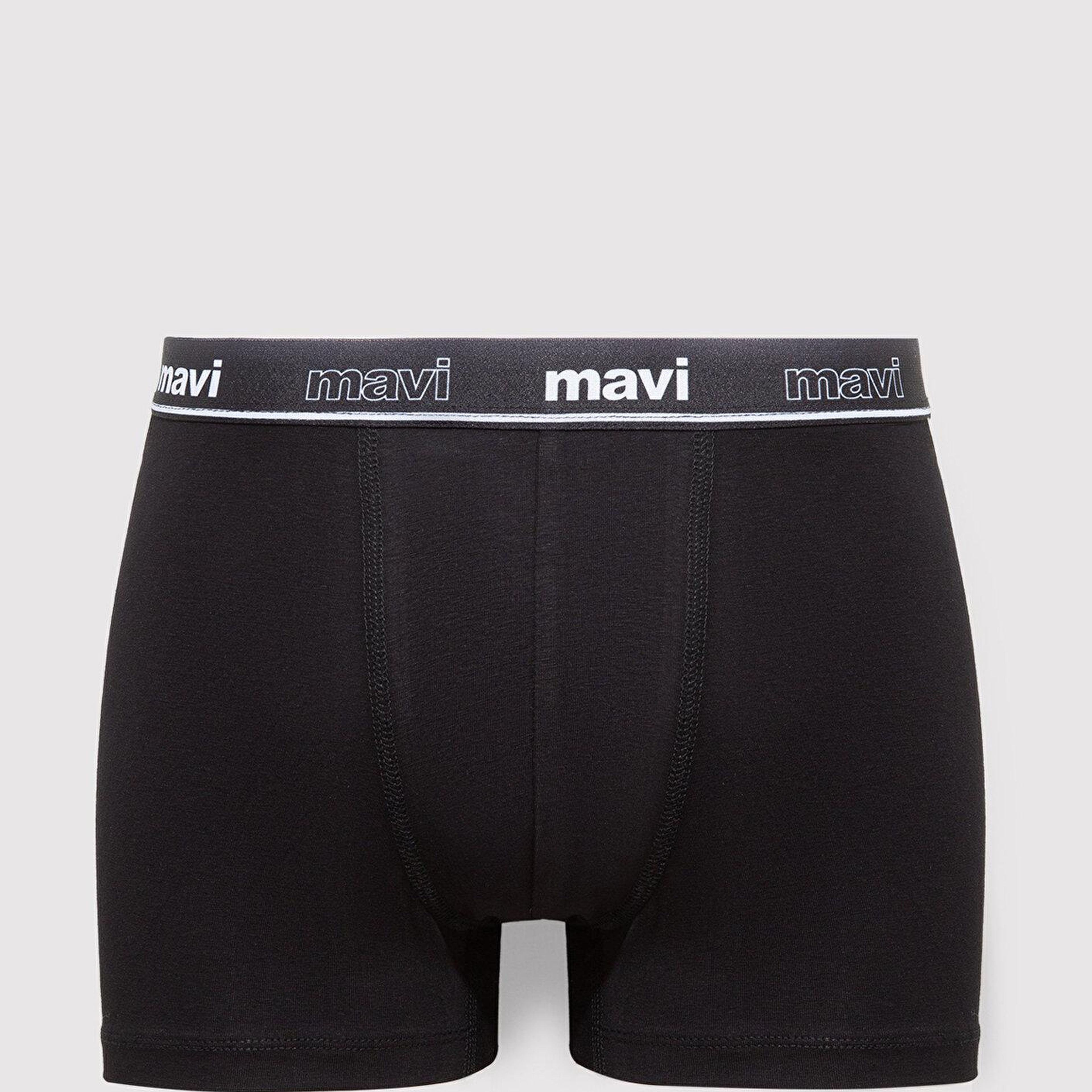 Mavi Siyah Basic Boxer 092453-900