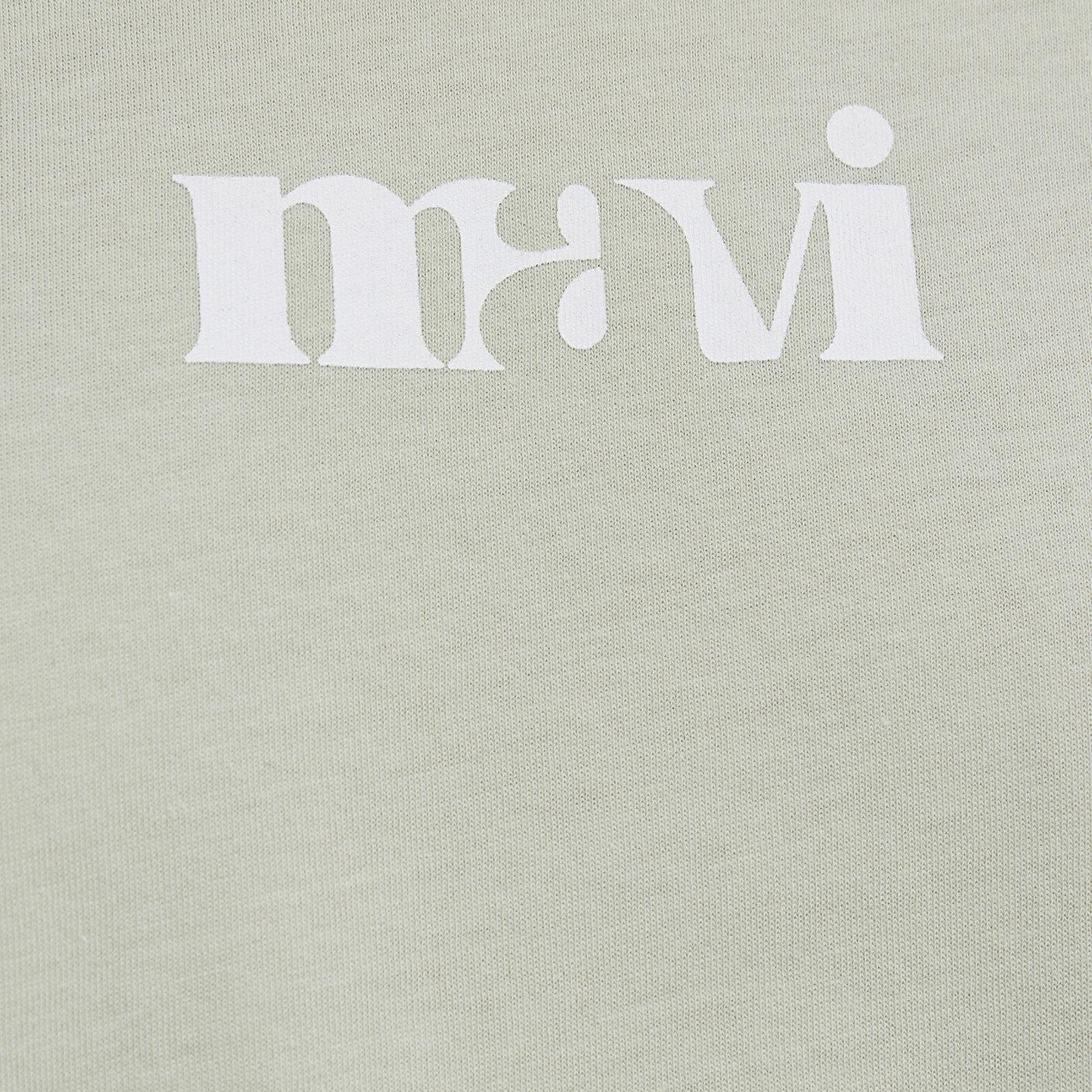 Mavi Mavi Baskılı Yeşil Tişört Regular Fit / Normal Kesim 1612241-70148