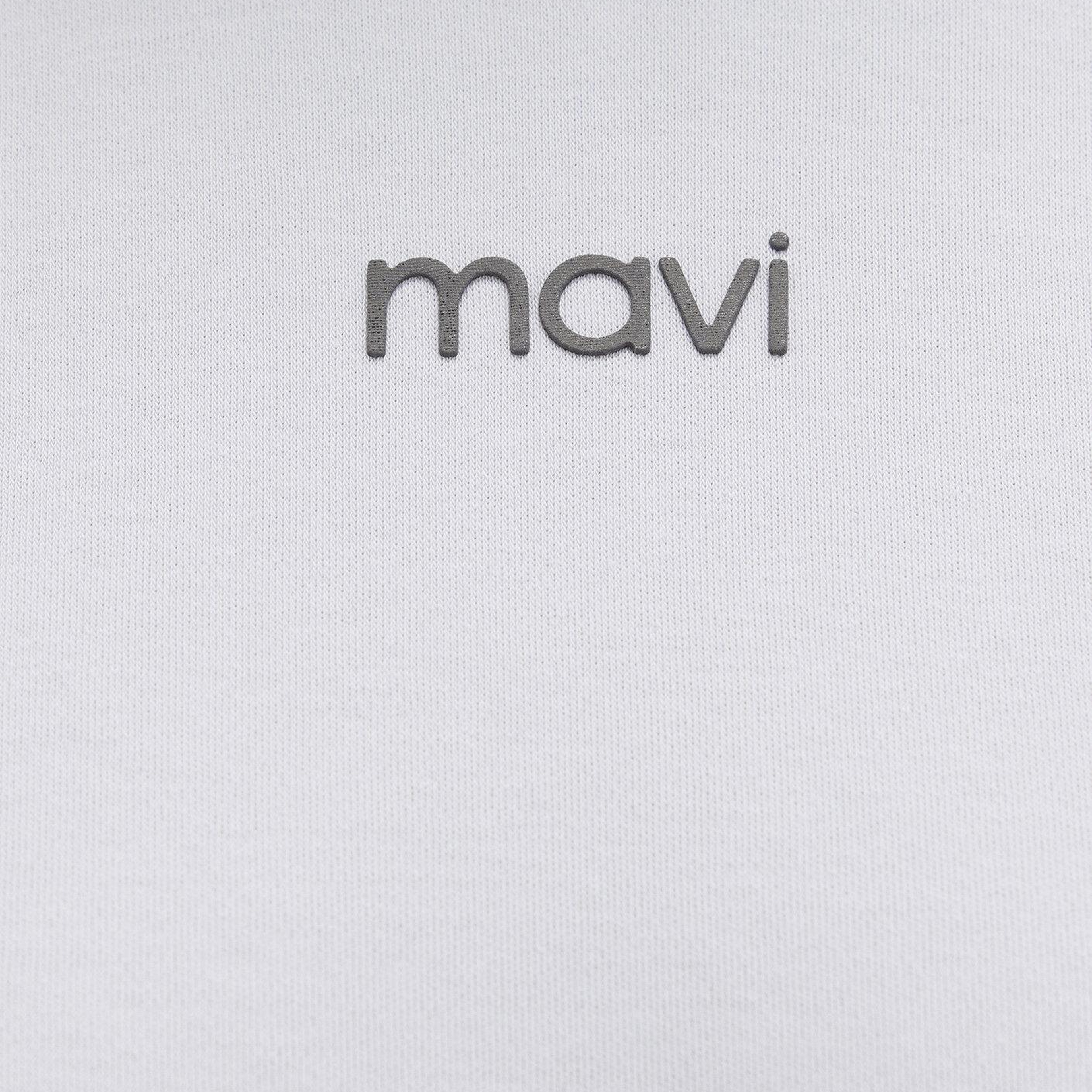 Mavi Mavi Logo Baskılı İnterlok Mavi Tişört Regular Fit / Normal Kesim 1612829-89201