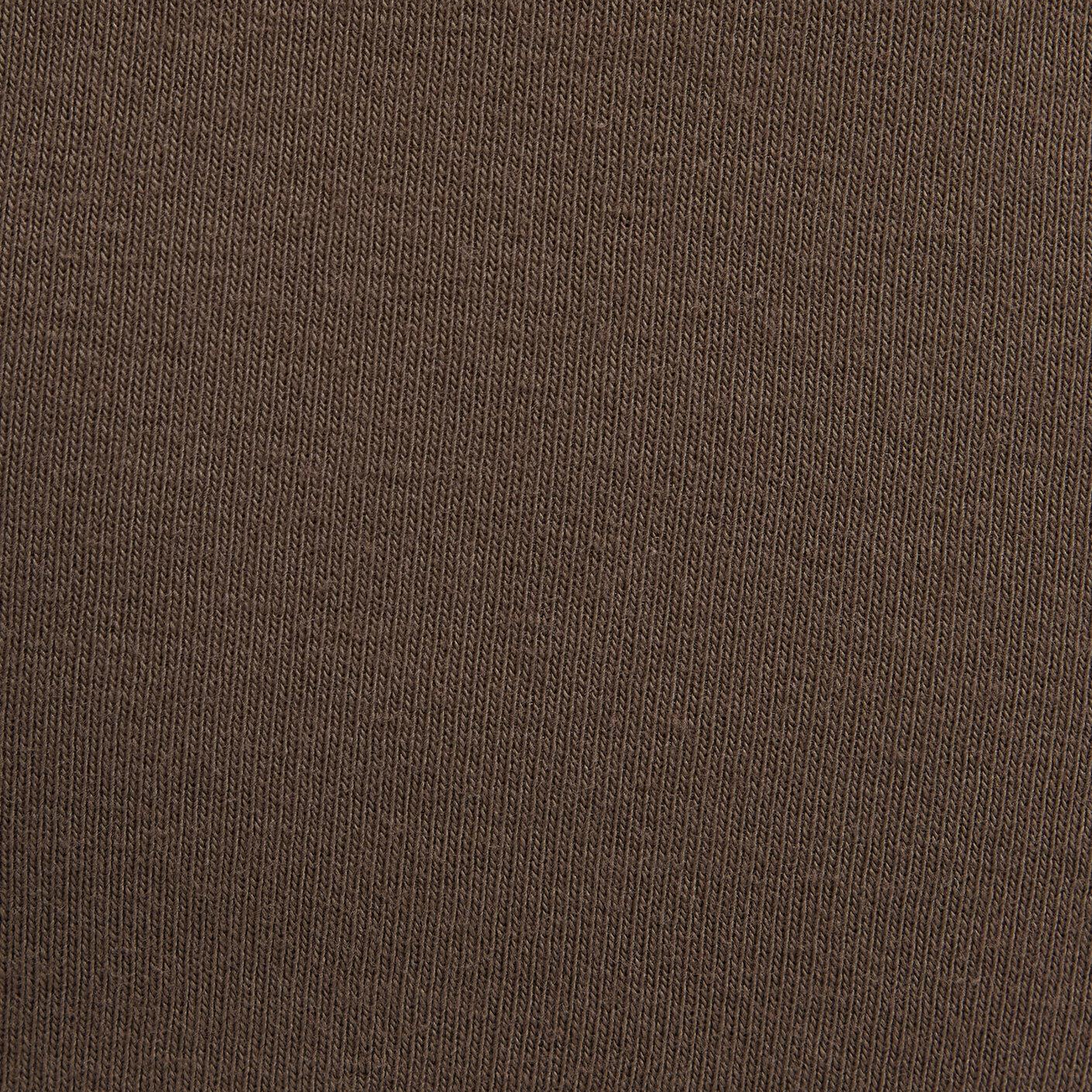 Mavi Uzun Kollu Kahverengi Crop Basic Tişört Crop / Kısa Kesim 1612822-81959