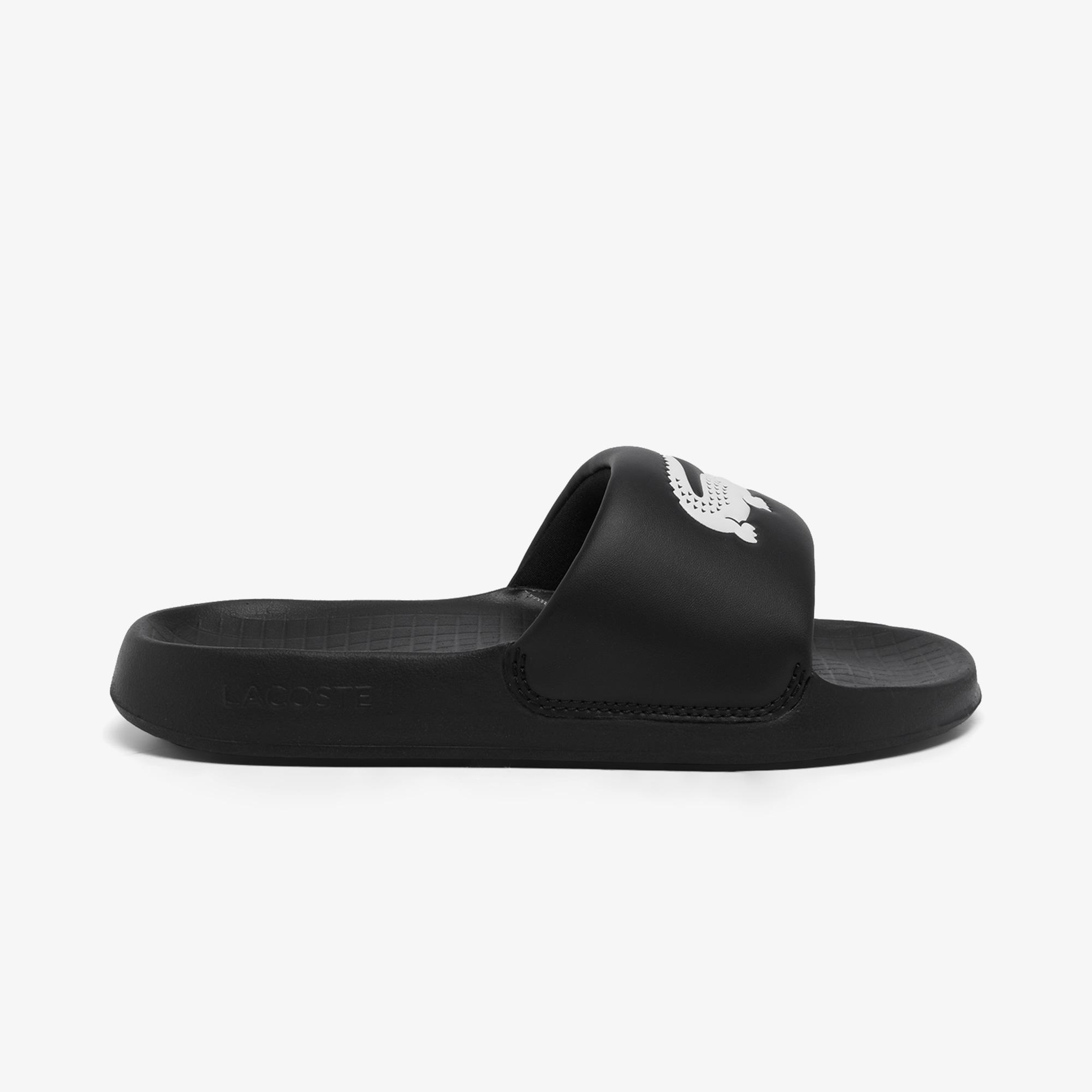 Lacoste Serve Slide Kadın Siyah Terlik