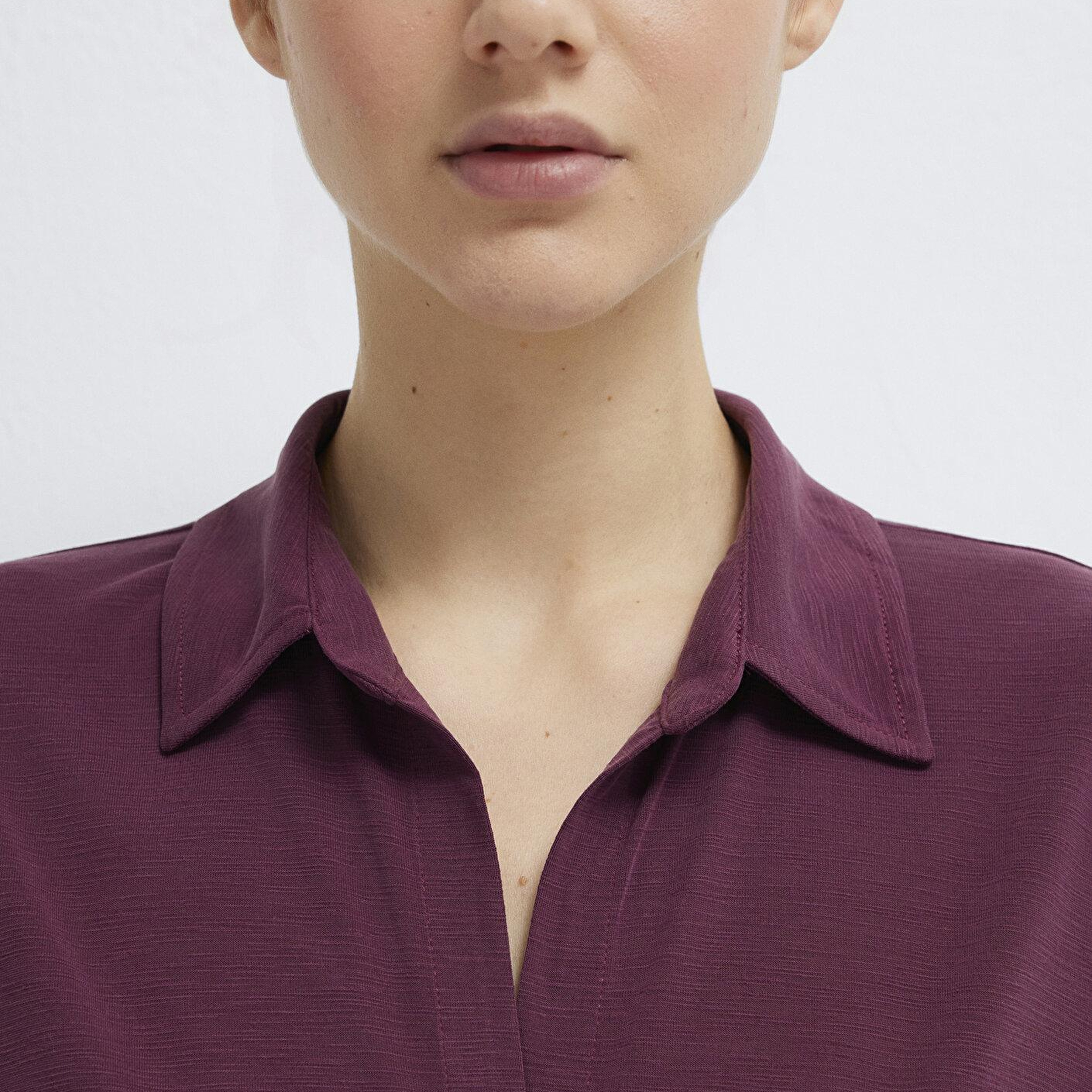 Mavi Soft-Premium Mor (TENCEL™) Modal Karışımlı Gömlek Regular Fit / Normal Kesim 168081-70664