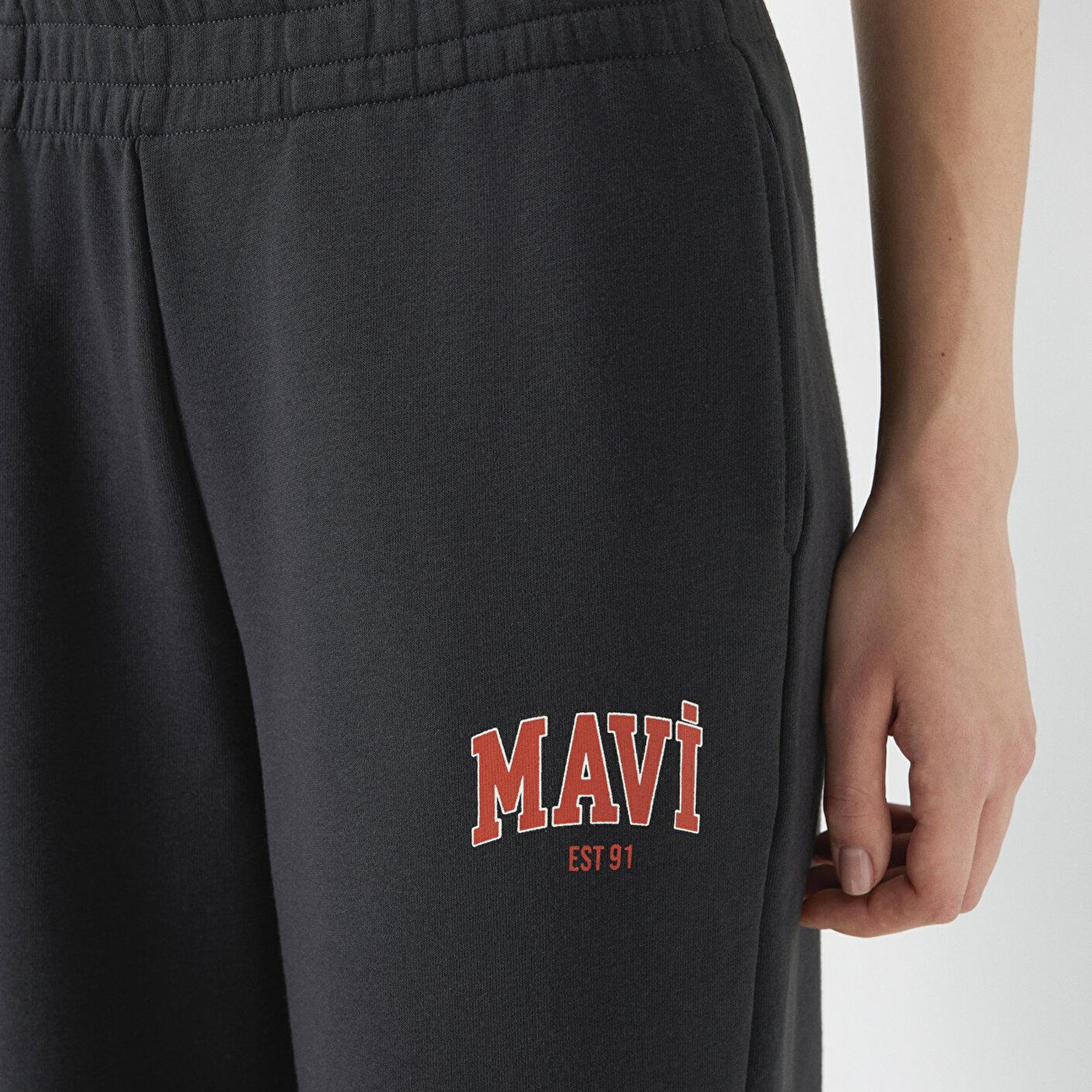 Mavi Mavi Logo Baskılı Antrasit Eşofman Altı 1010757-80106