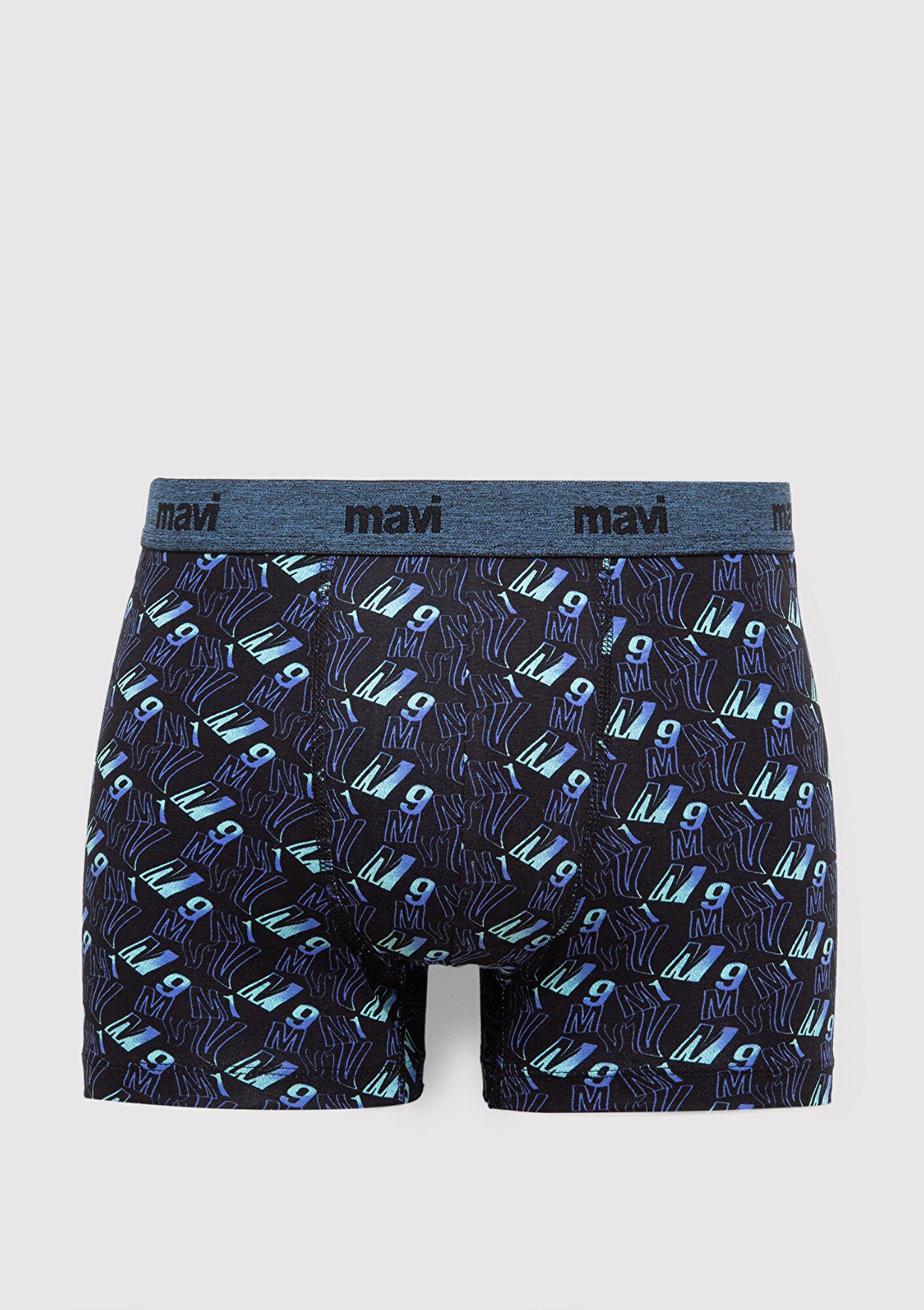 Mavi MV91 Baskılı Lacivert Boxer 0911632-900