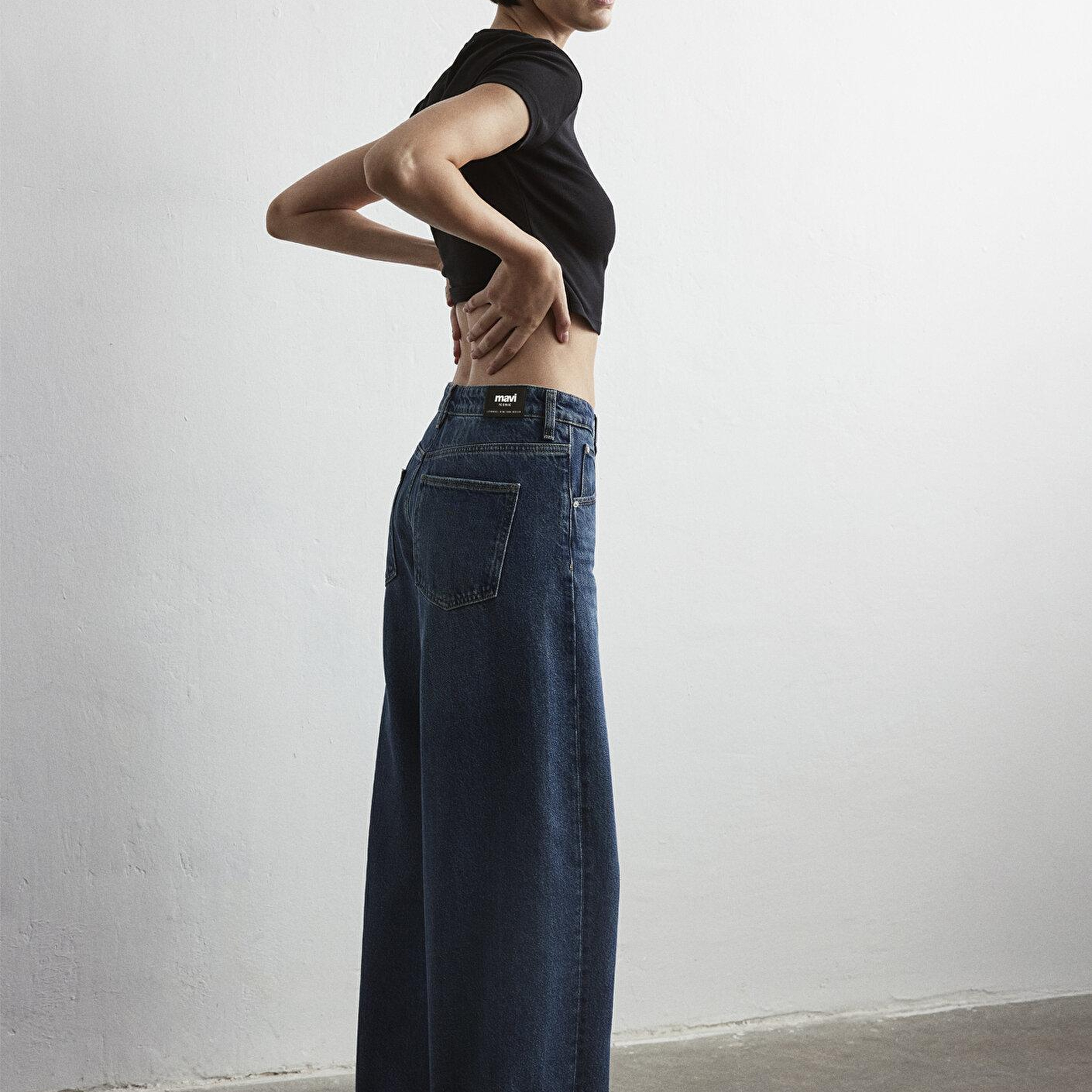Mavi Siena Iconic Puslu Koyu Mavi Jean Pantolon 1010763-87748