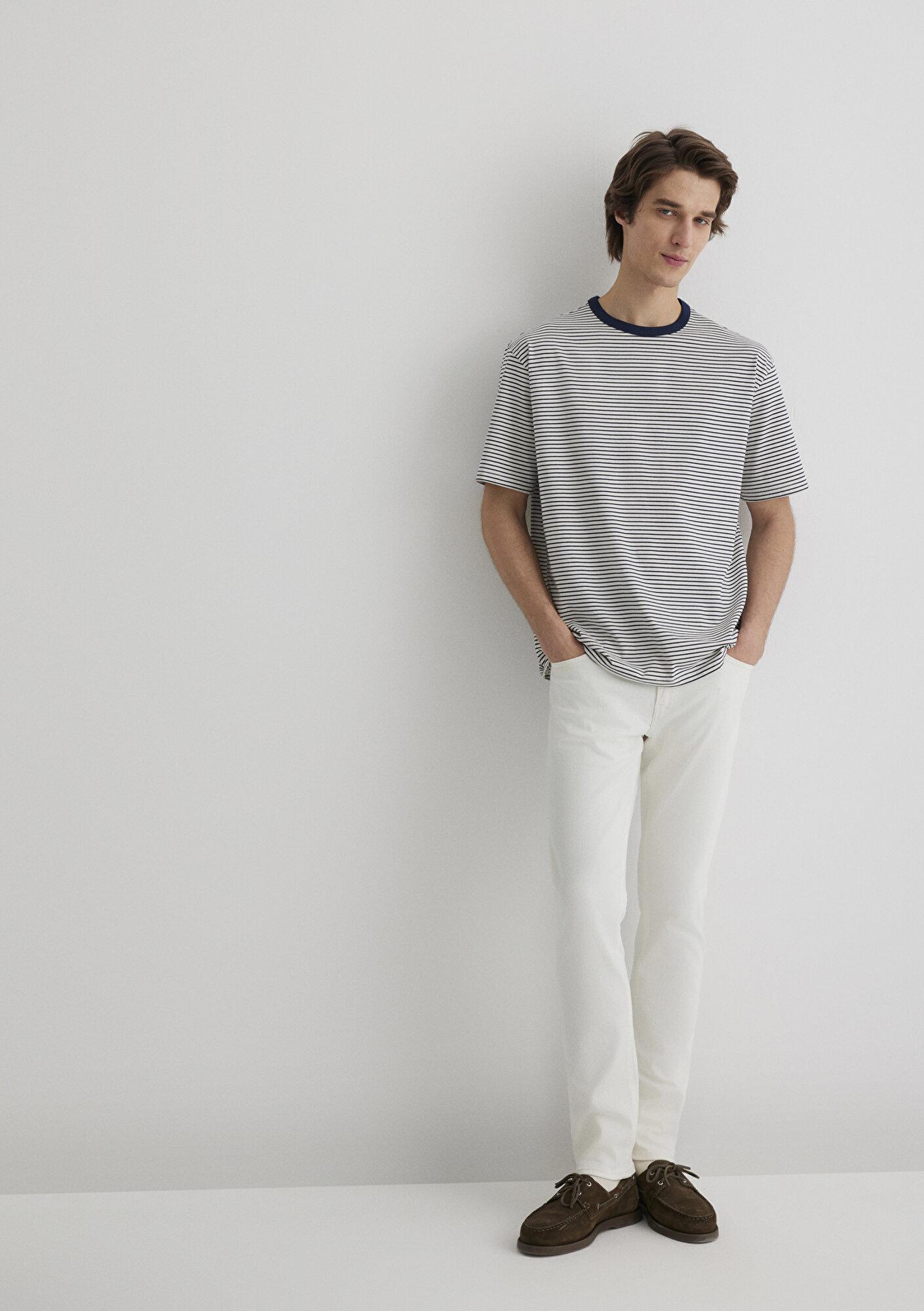 Mavi Jake Mavi Black Beyaz Jean Pantolon 0042288003