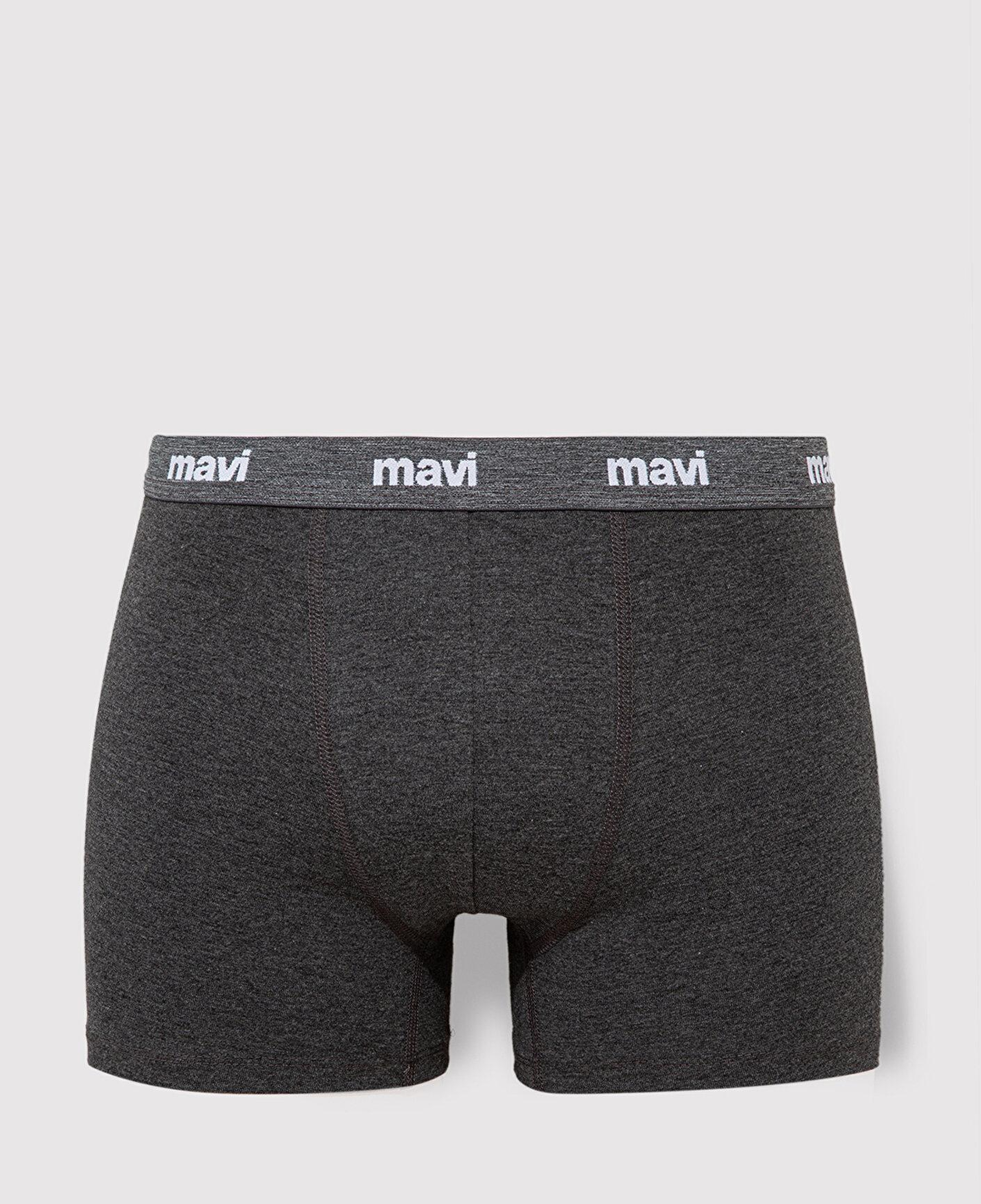 Mavi 3lü Gri Basic Boxer 0911407-23854
