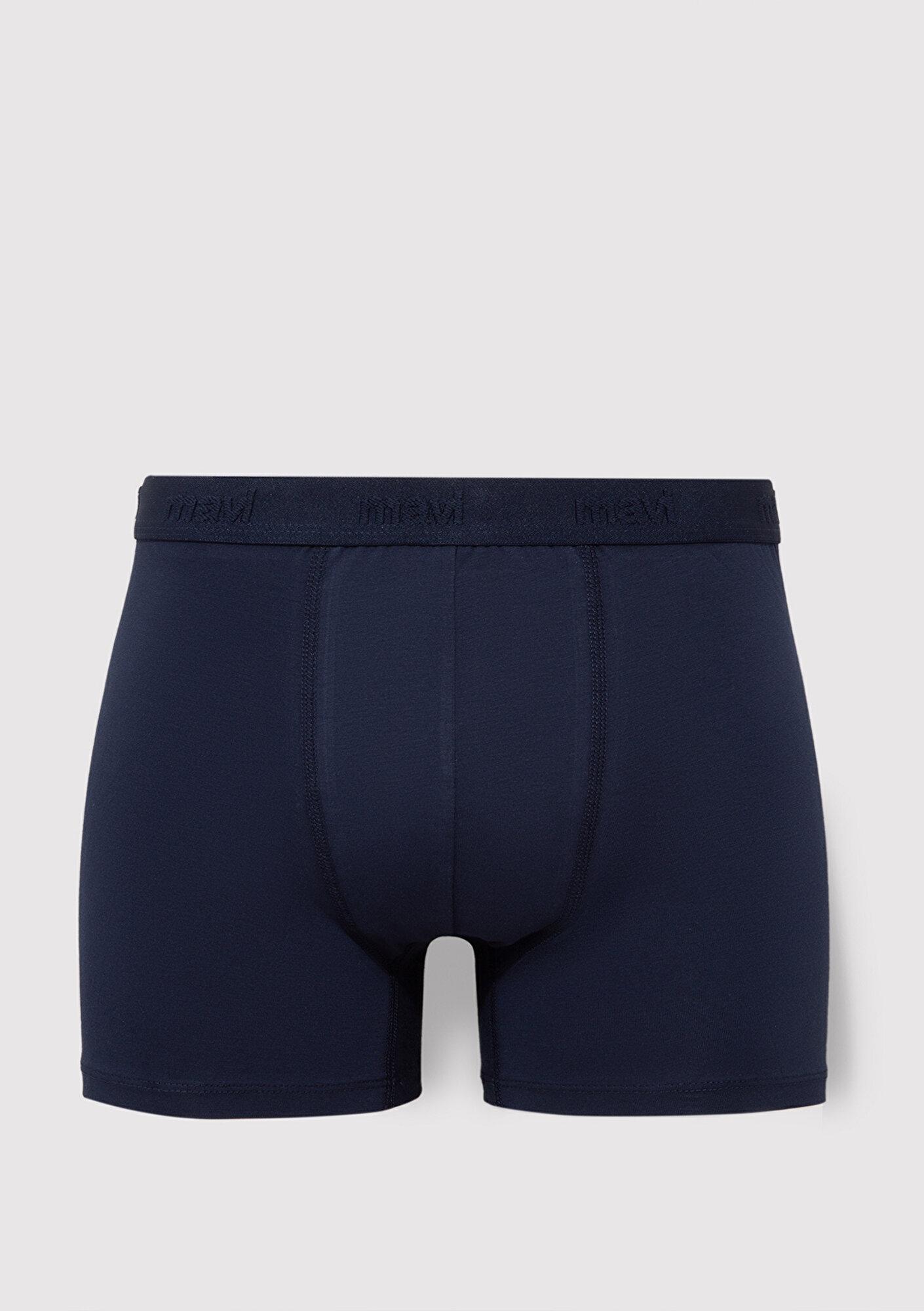 Mavi 3lü Basic Boxer 0911411-900