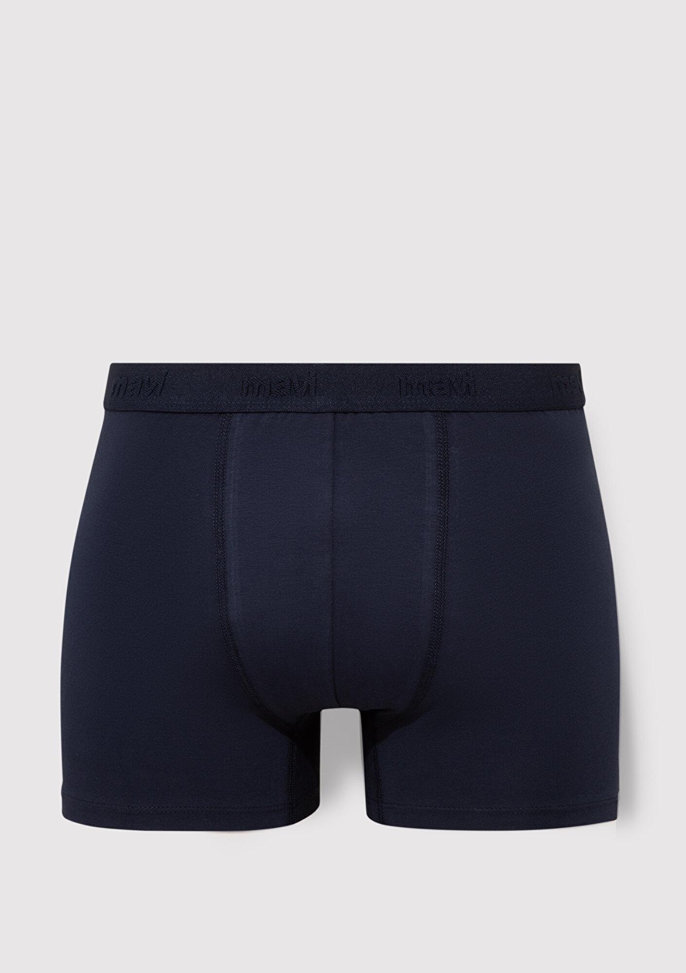 Mavi 3lü Lacivert Basic Boxer 0911414-30761