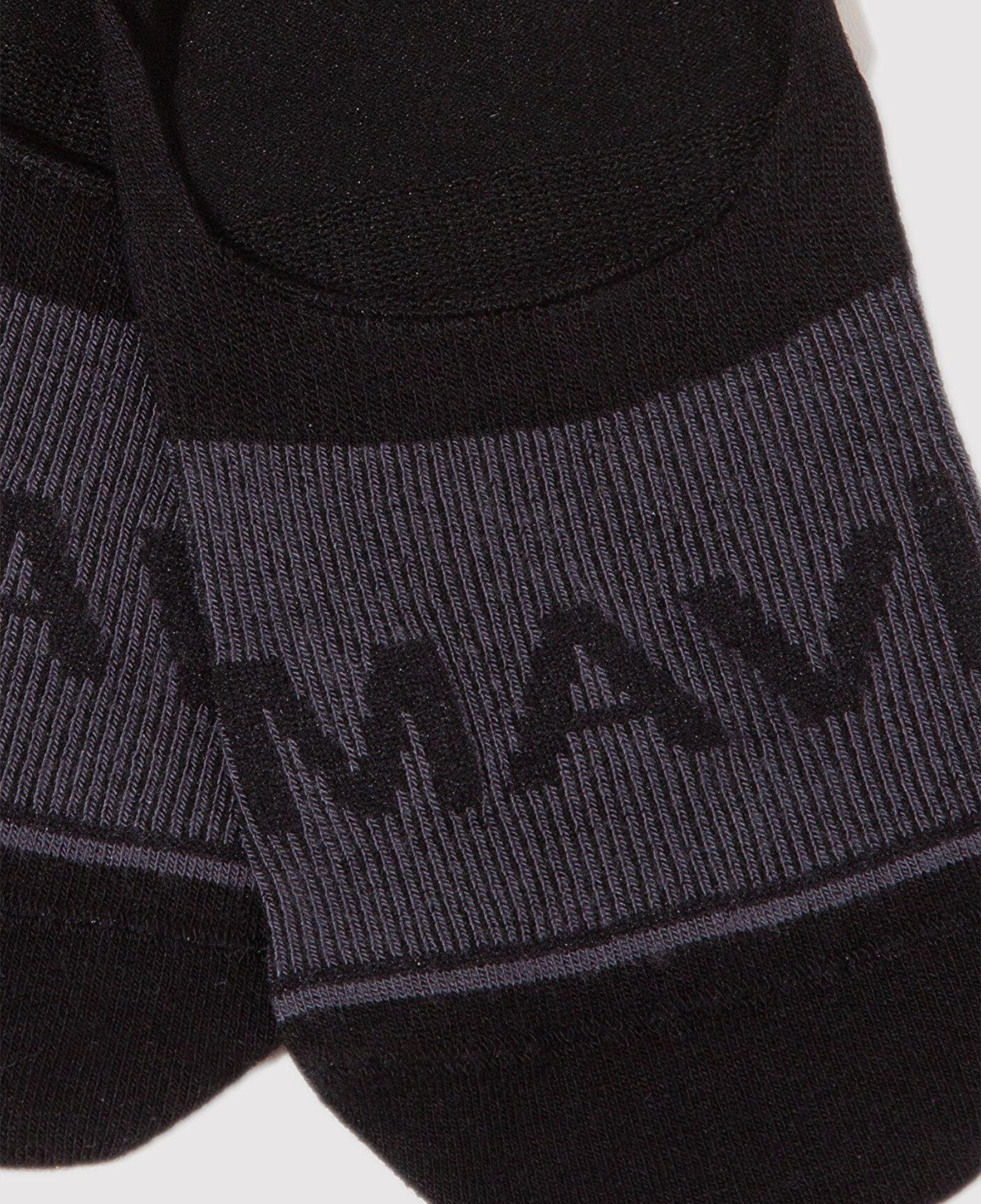 Mavi Mavi Logo Baskılı Siyah Babet Çorabı 0911319-900
