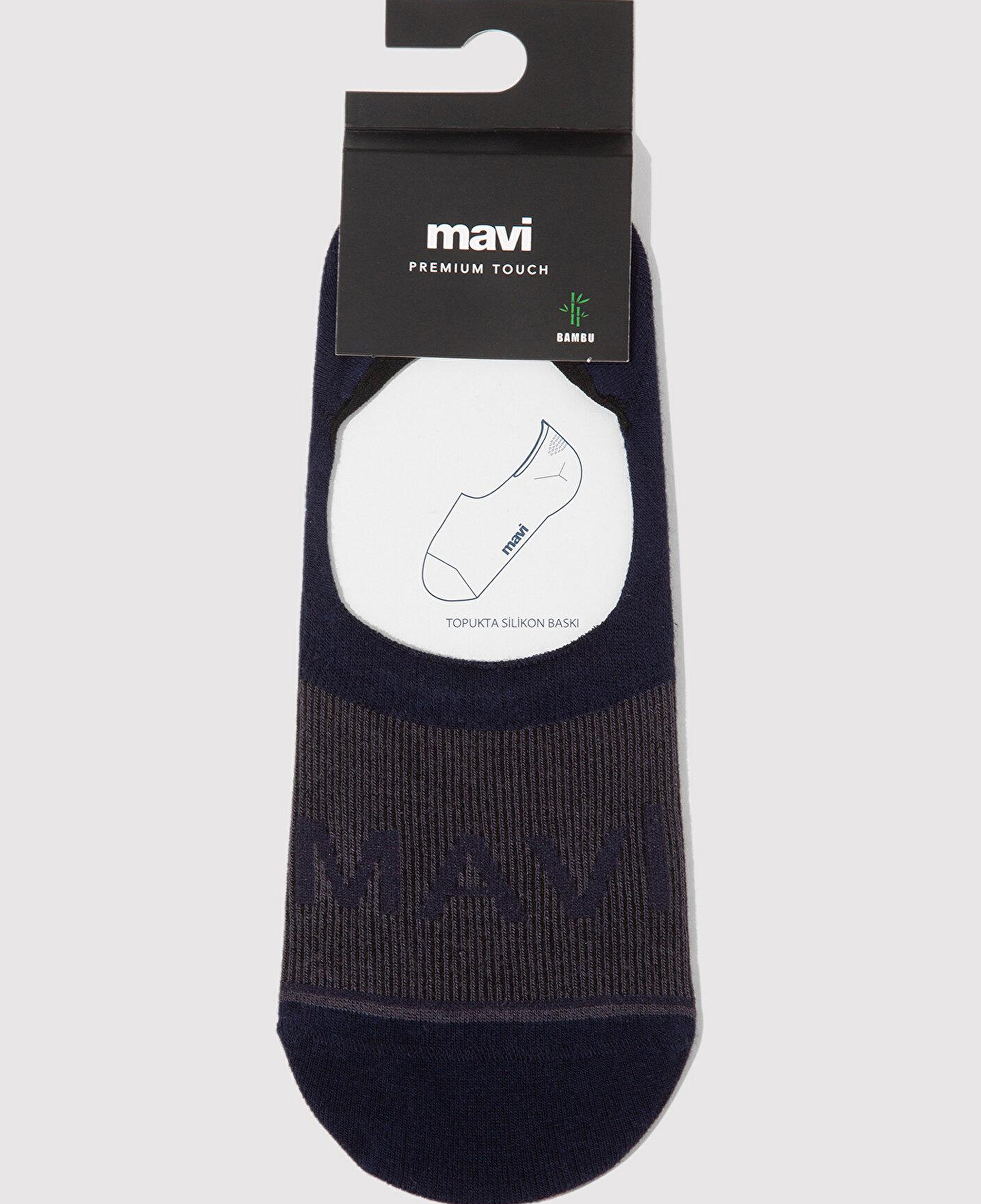 Mavi Mavi Logo Baskılı Lacivert Babet Çorabı 0911319-70500