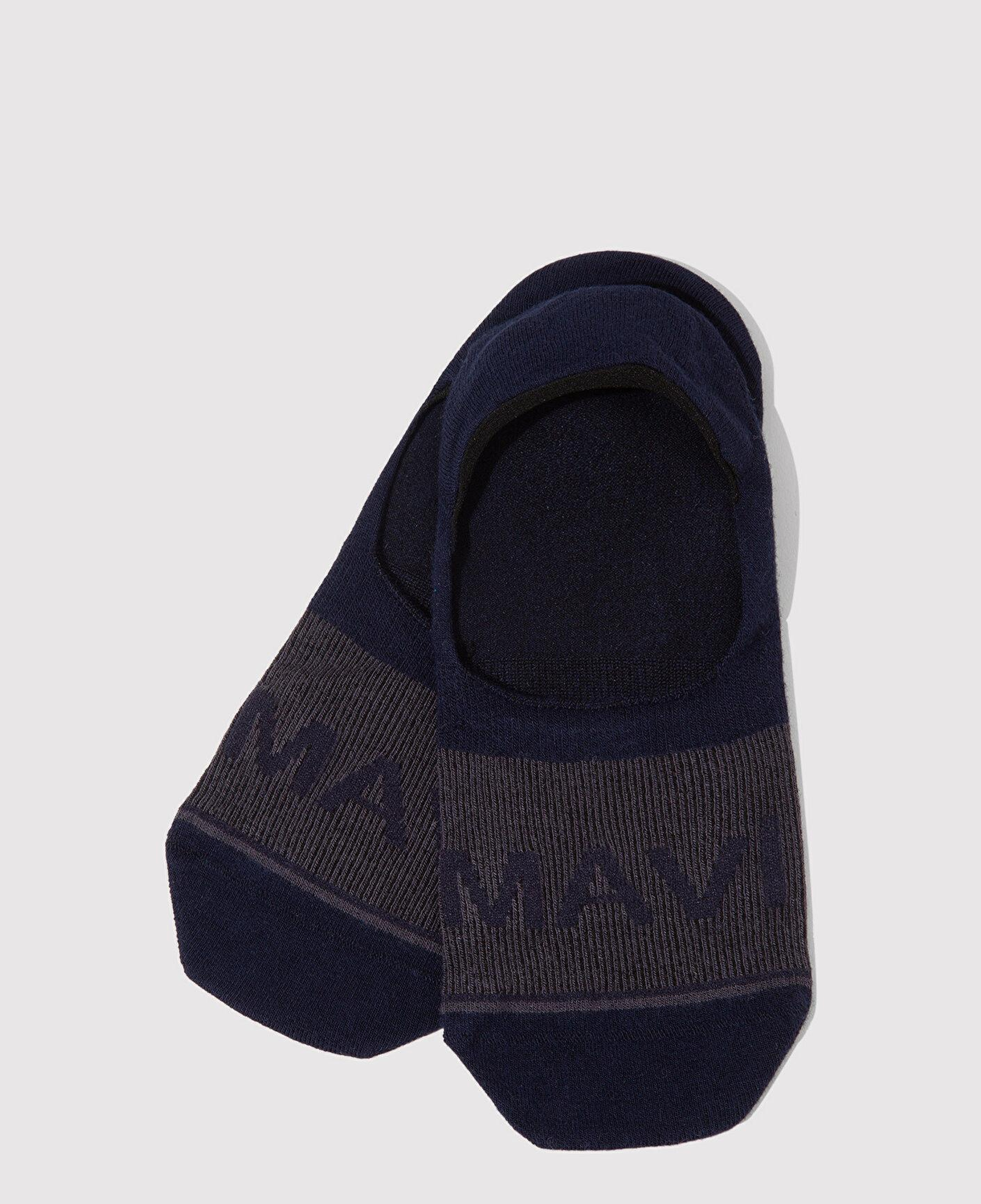 Mavi Mavi Logo Baskılı Lacivert Babet Çorabı 0911319-70500
