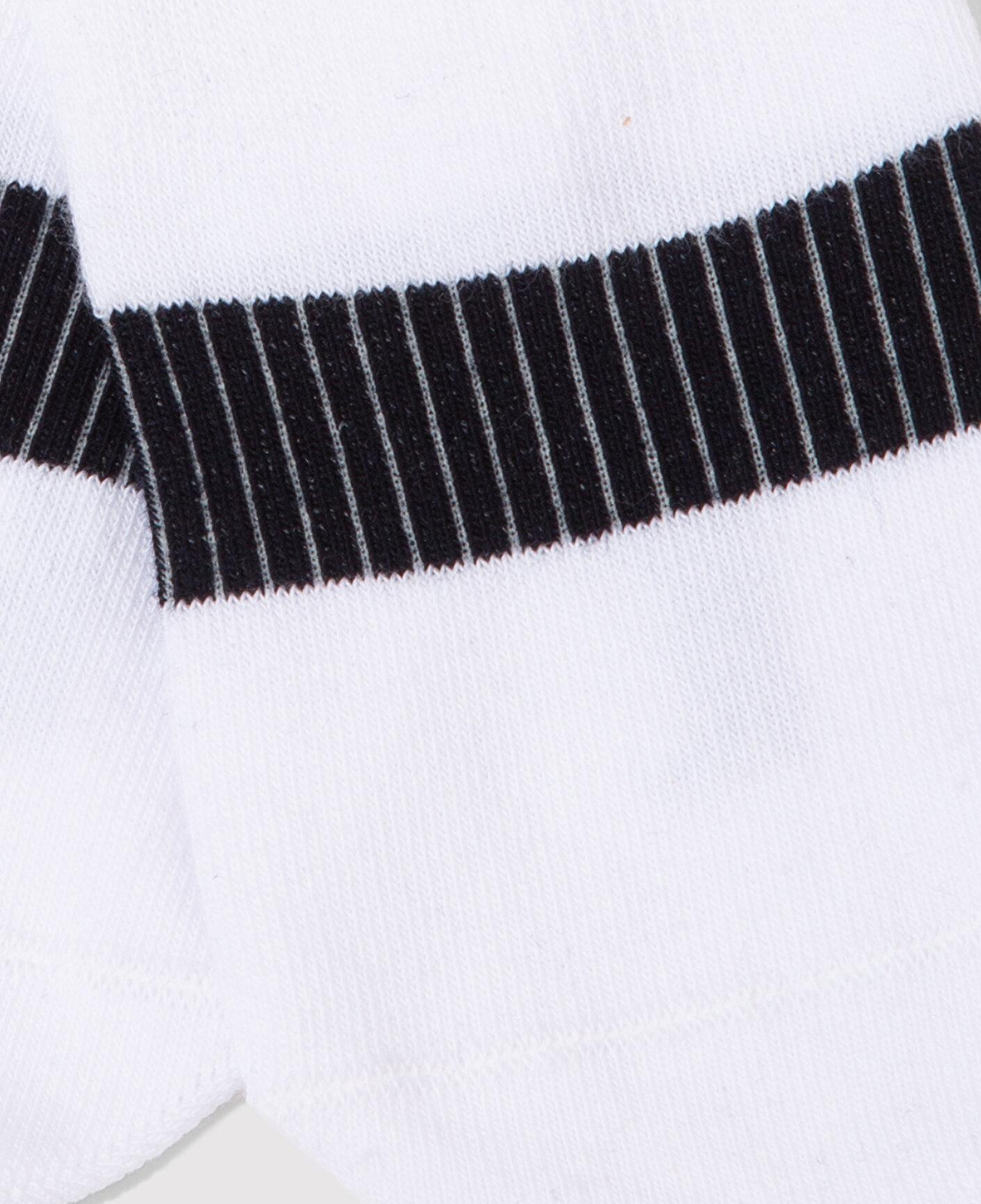Mavi Beyaz Babet Çorabı 0911318-620