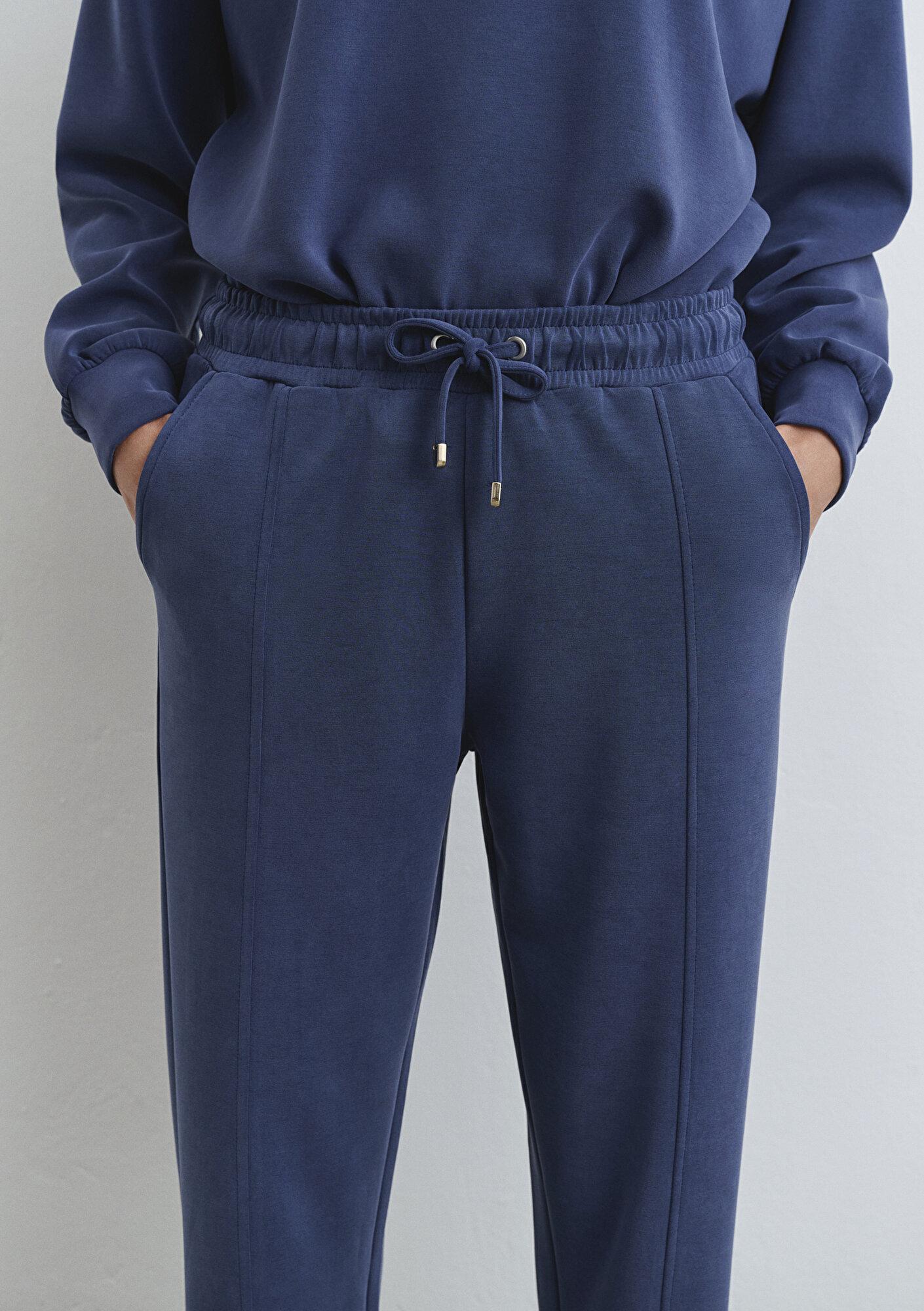 Mavi Soft-Premium Lacivert (TENCEL™) Modal Karışımlı Eşofman Altı 1600453-70491