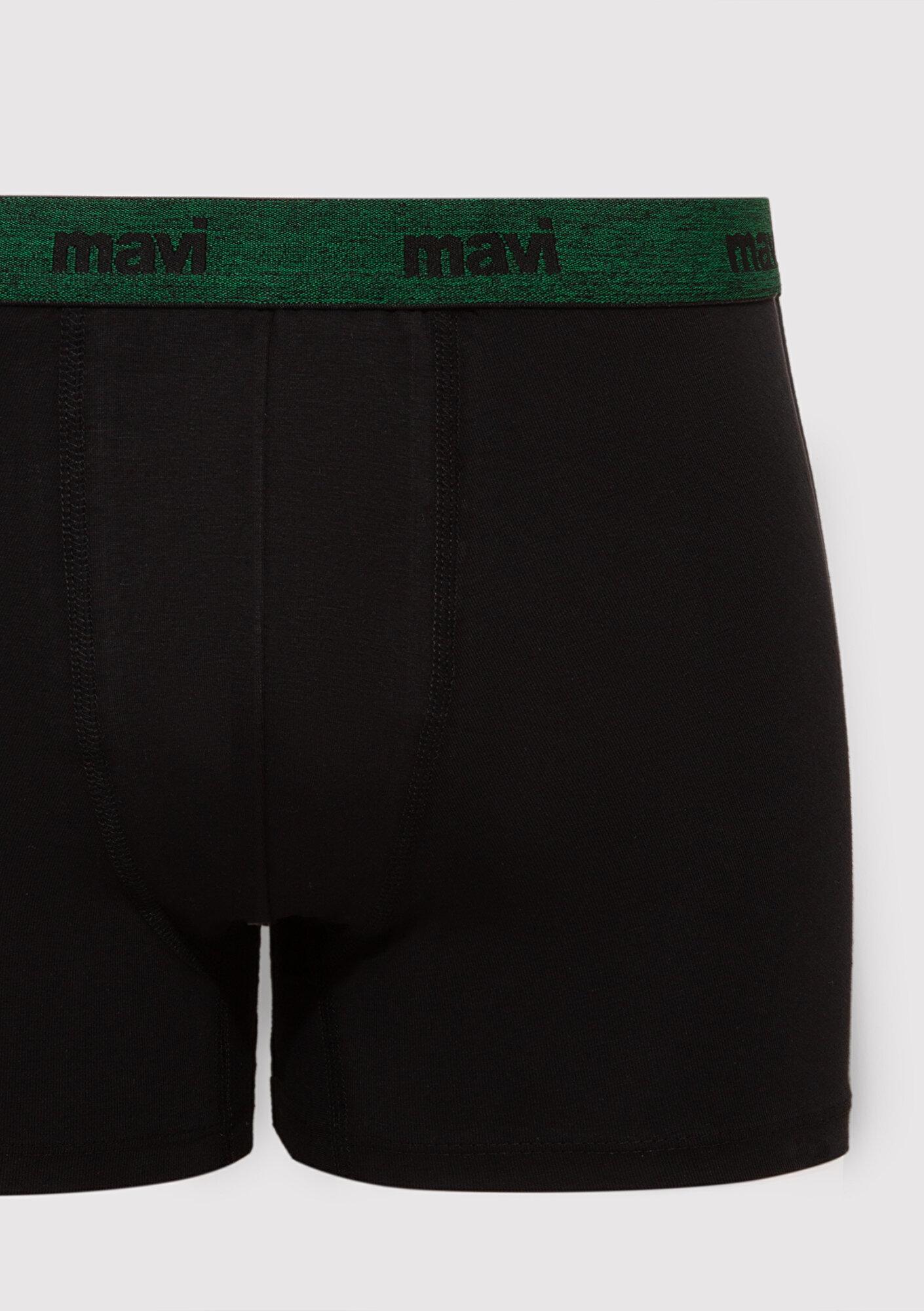Mavi Siyah Basic Boxer 091699-85556