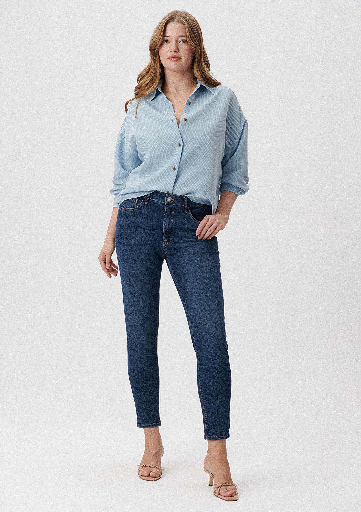 Mavi Marlie Everyday Koyu Mavi Jean Pantolon 101339-35246