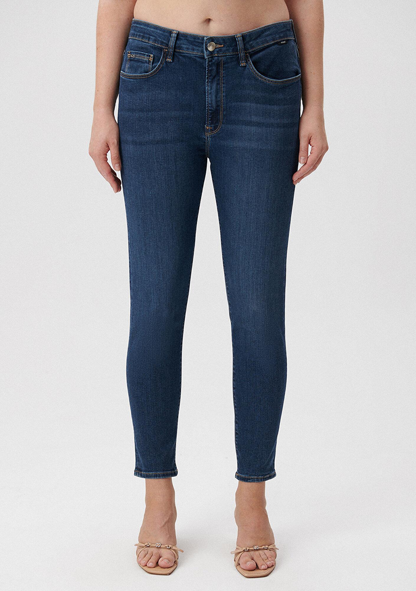 Mavi Marlie Everyday Koyu Mavi Jean Pantolon 101339-35246