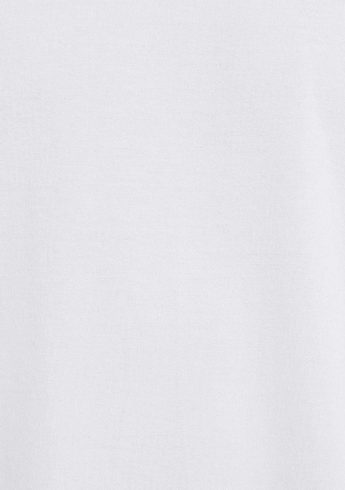 Mavi Bisiklet Yaka Beyaz Basic Tişört Loose Fit / Bol Rahat Kesim 0611596-620