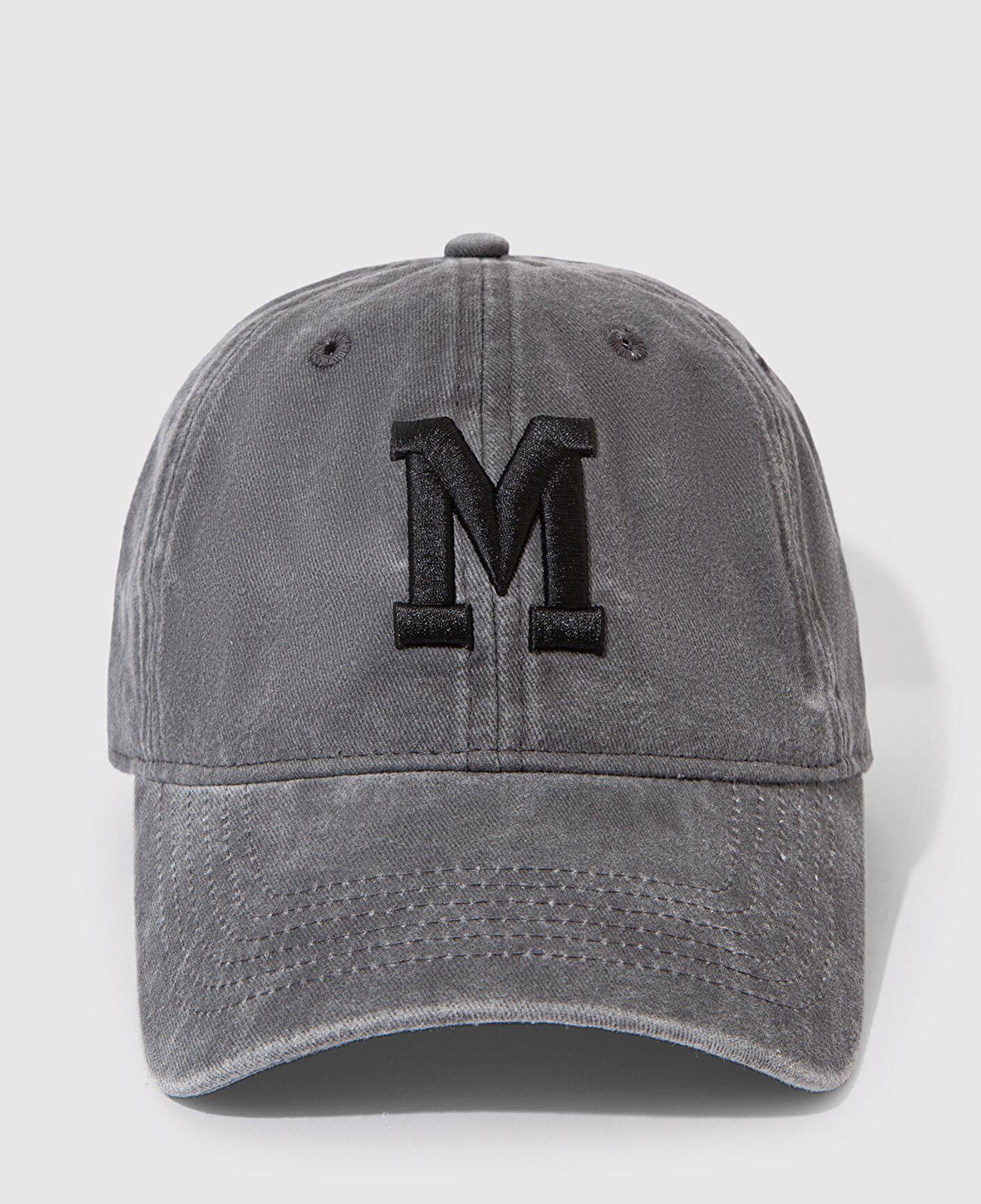Mavi M Logo Detaylı Gri Şapka 0911156-34314